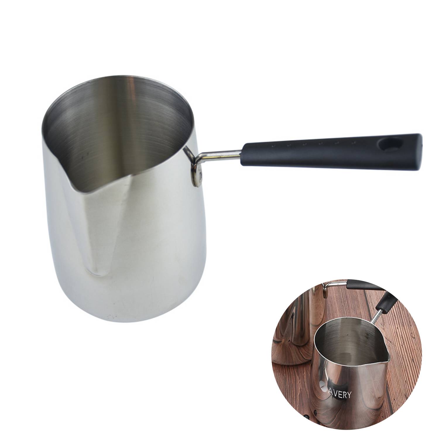 Warmer Coffee Pot w/ Long Handle 2
