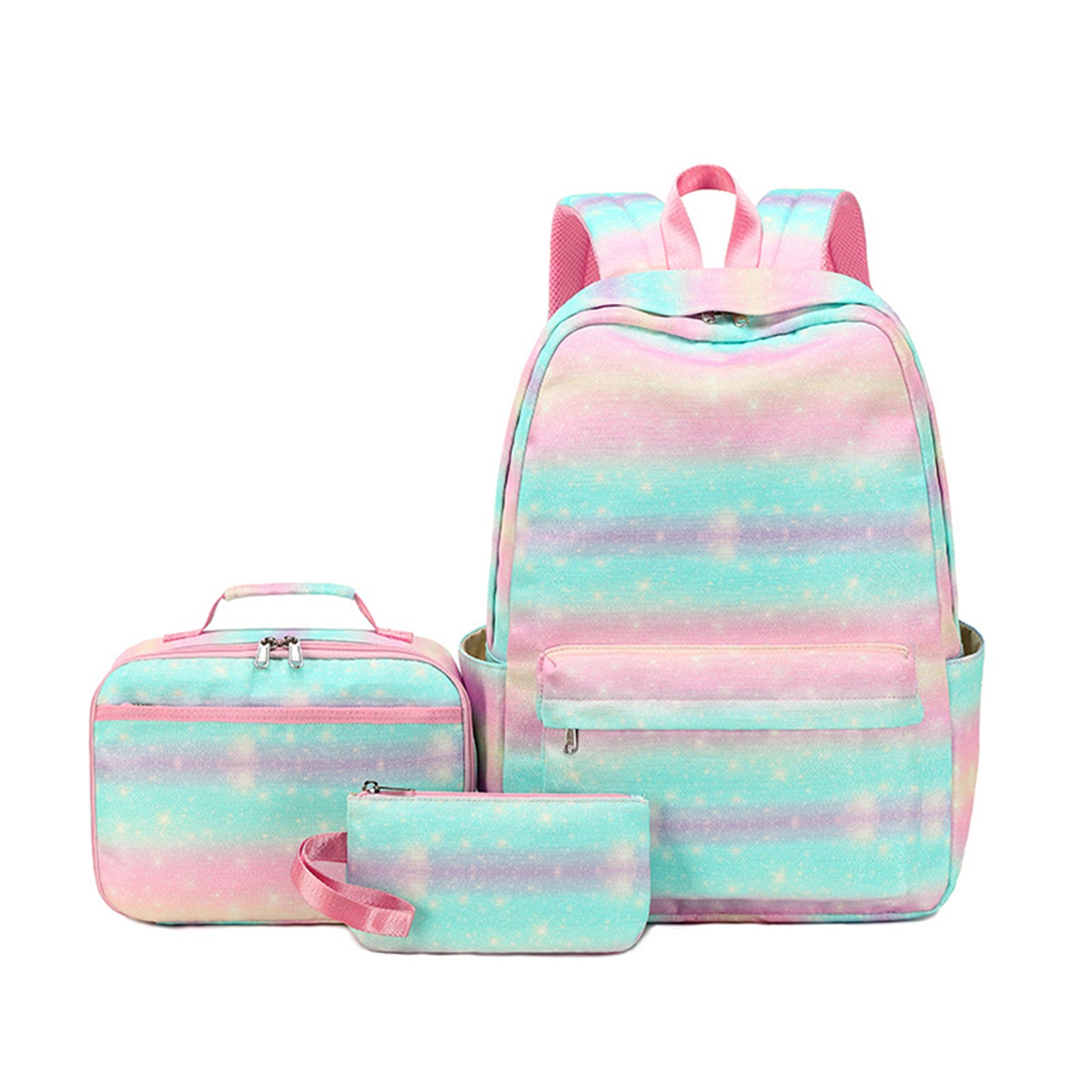 3 Pack School Backpack Teens Girls Boys Kids 12