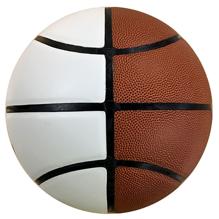 Basketball - Autograph Panel, Official Size w/ 4 White Panels 3