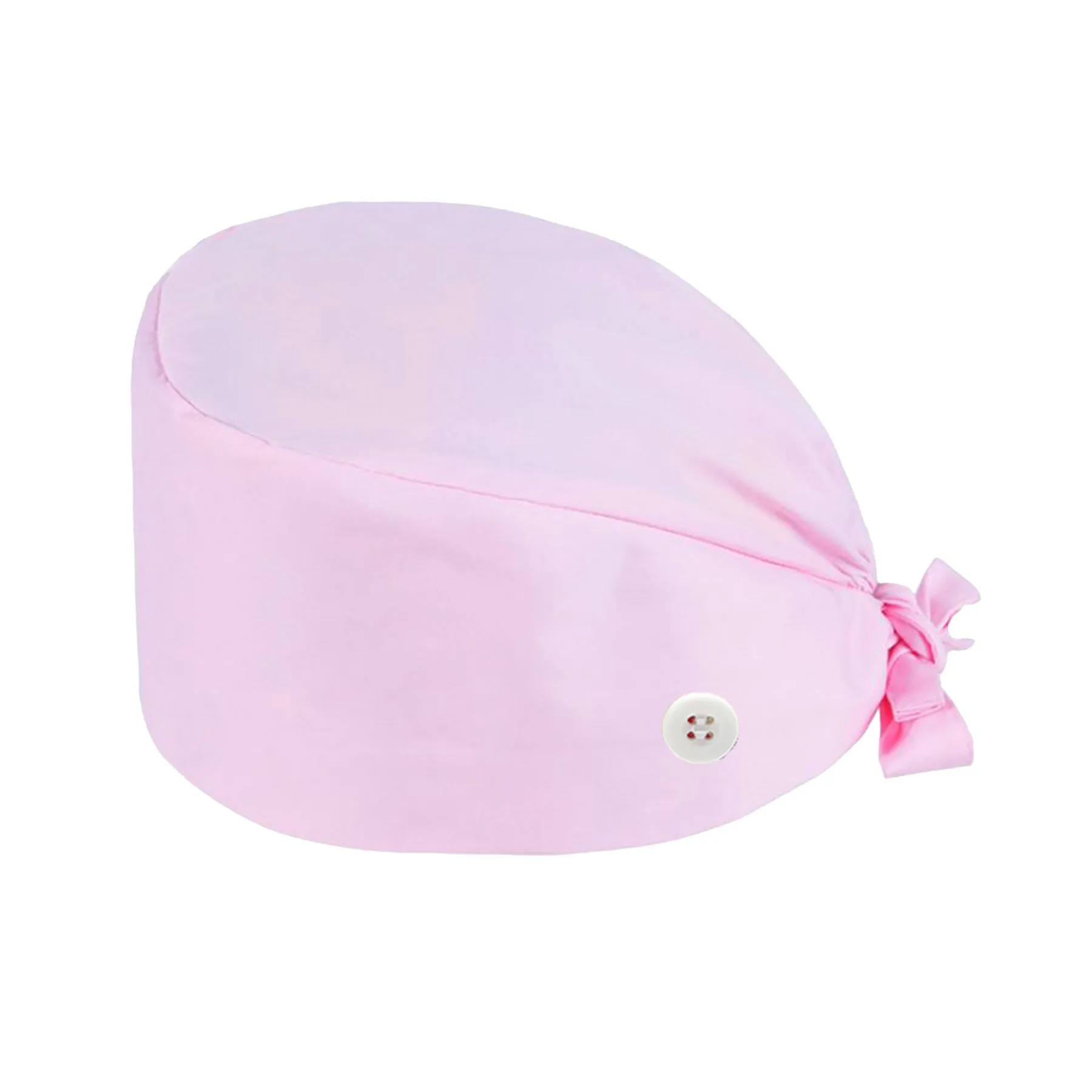MOQ50 Adjustable Nurse Surgical Cap With Buttons 7