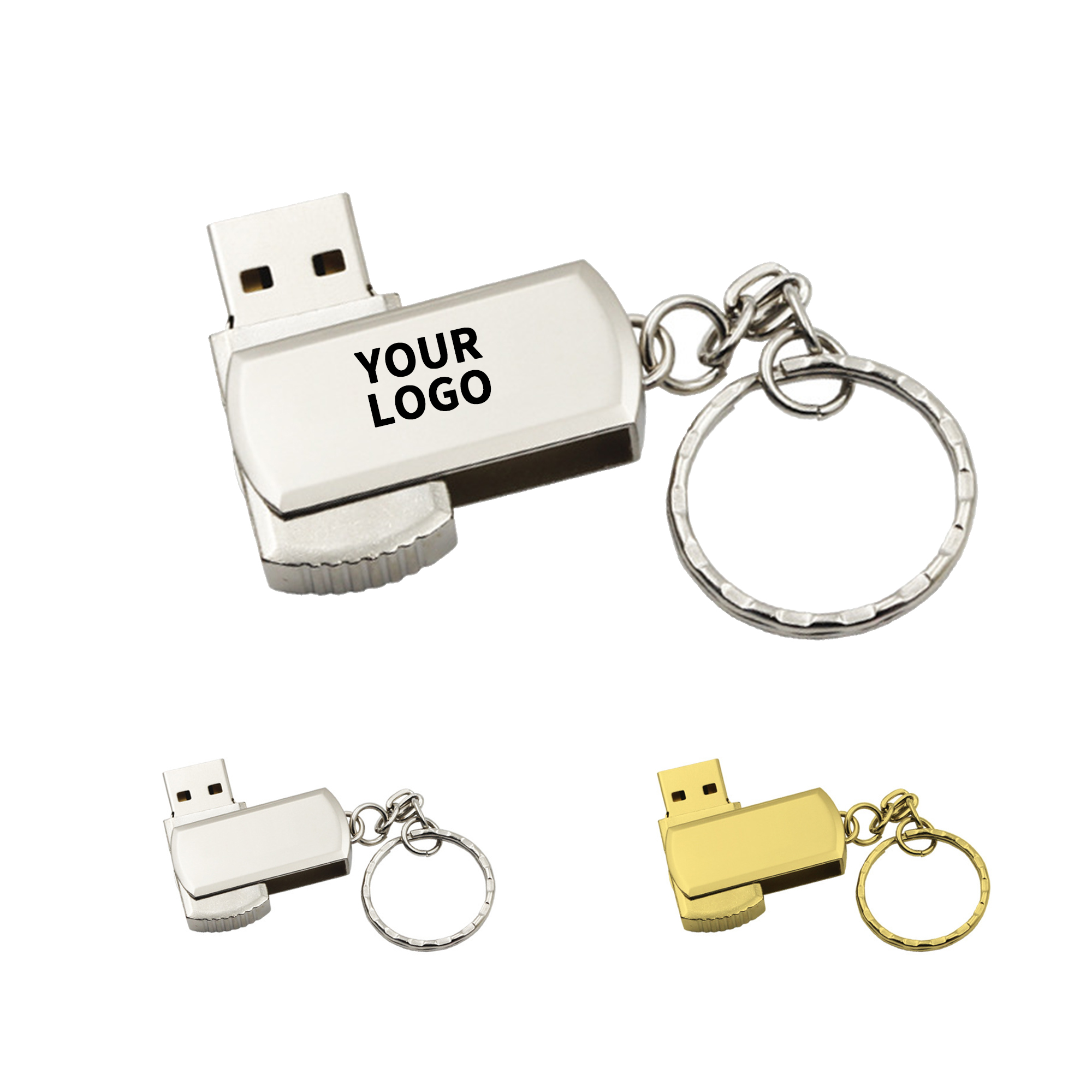 Metal USB Flash Drive With Alloy Housing 2