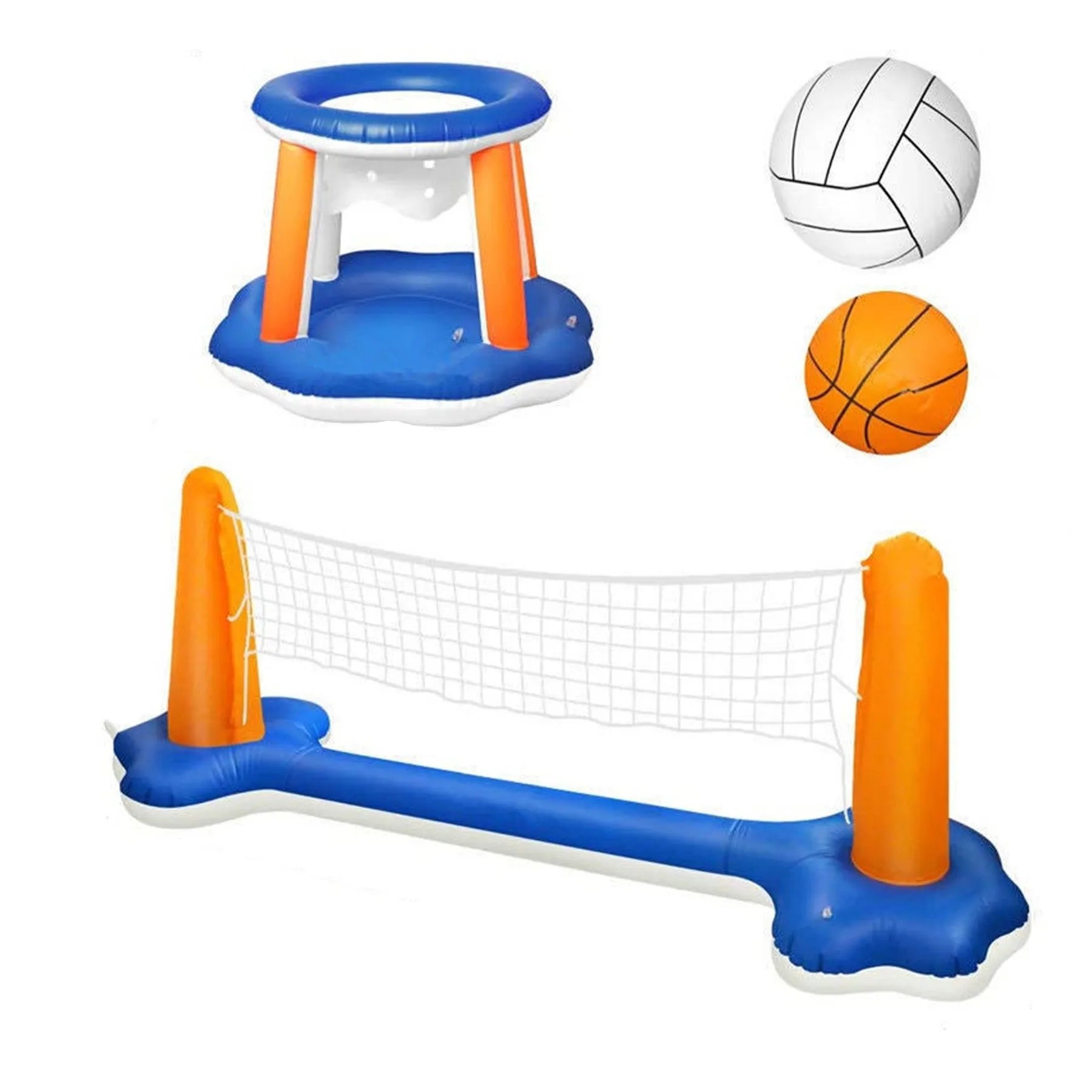 Inflatable Water Shark Volleyball Rack 2