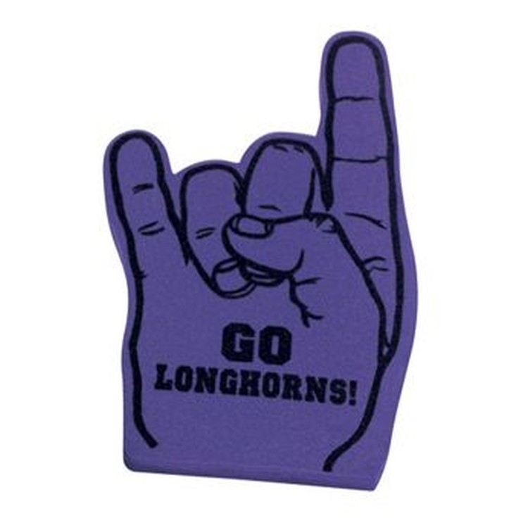 Foam Hook 'Em Horns Hand 2