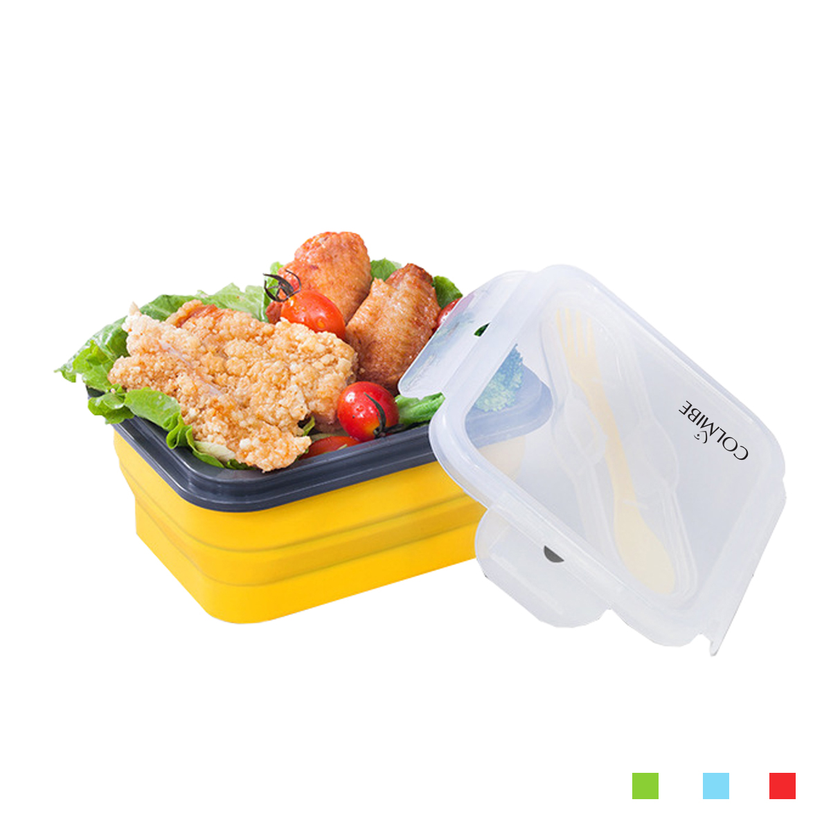 Silicone Collapsible Lunch Box 2