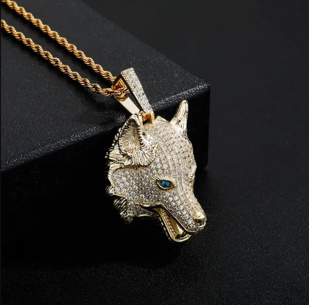 Wolf Head Necklace 3