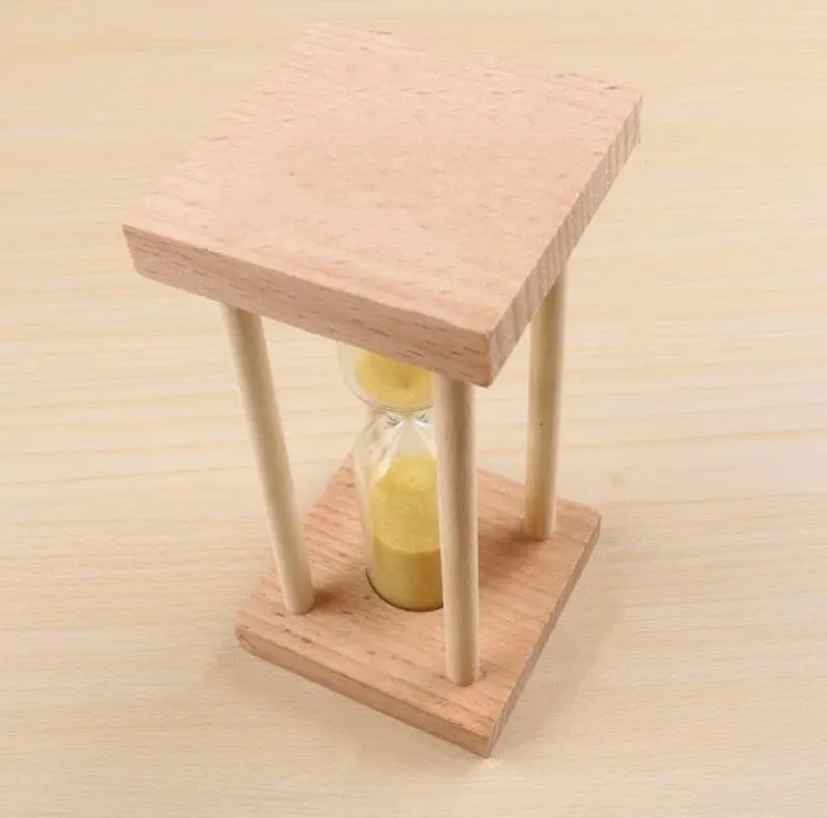 Wood hourglass 5