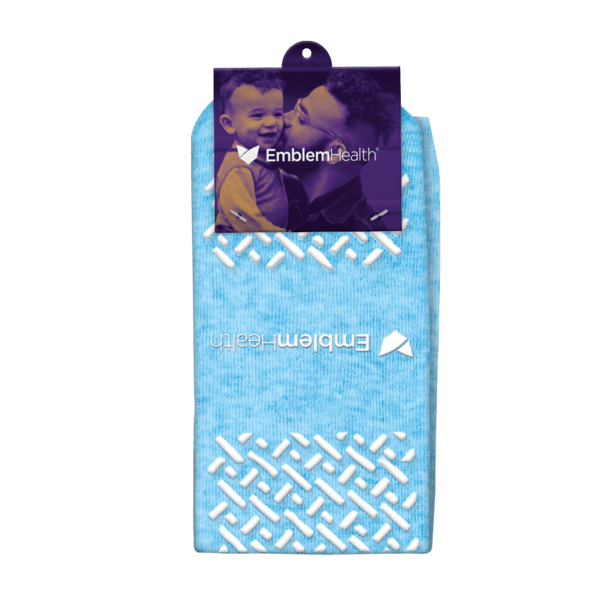 IMPORT Comfy-Fit Single Side Non-Slip Grip Socks 12