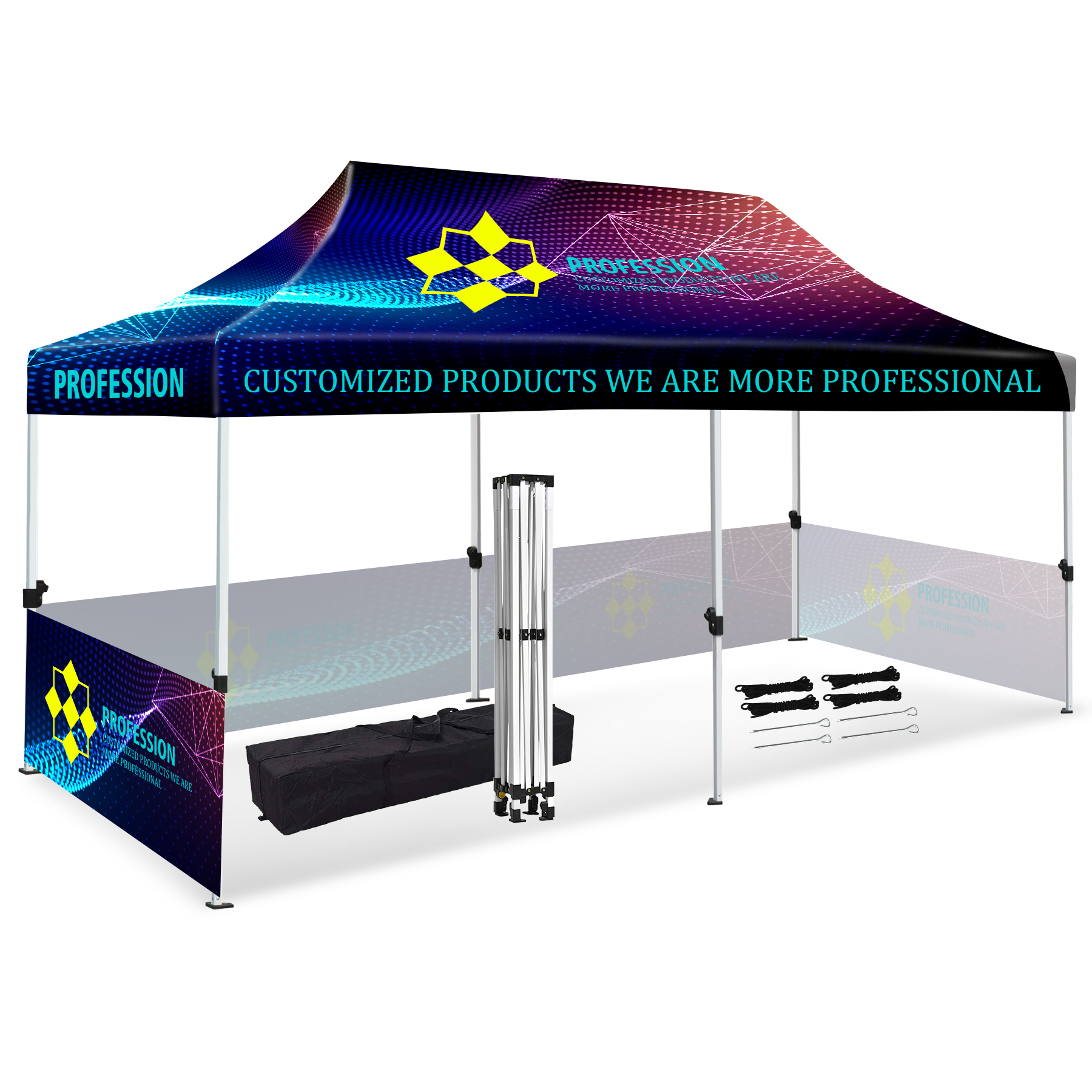10' x 20'Sublimation Pop-up Canopy 1