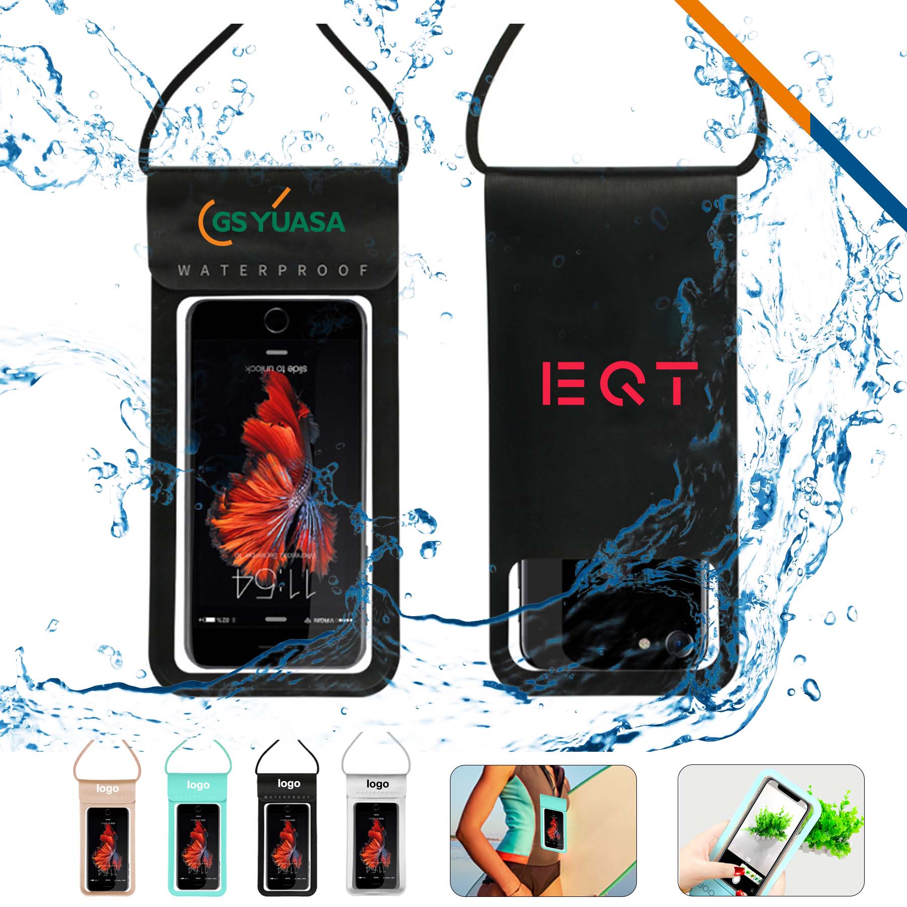 Hooli Waterproof Phone Pouch 14