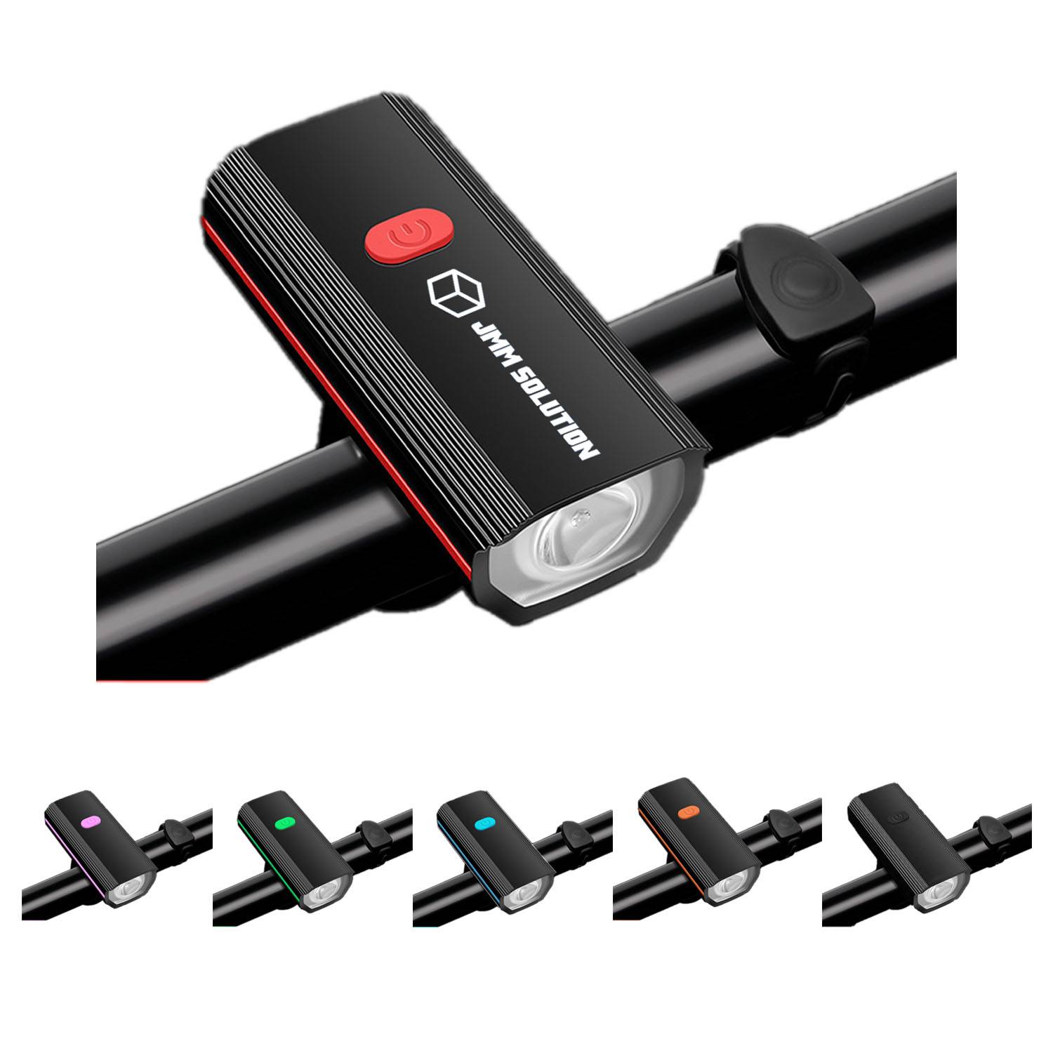 Ultra Bright Rechargeable Bike Lights with Electric Bell 1