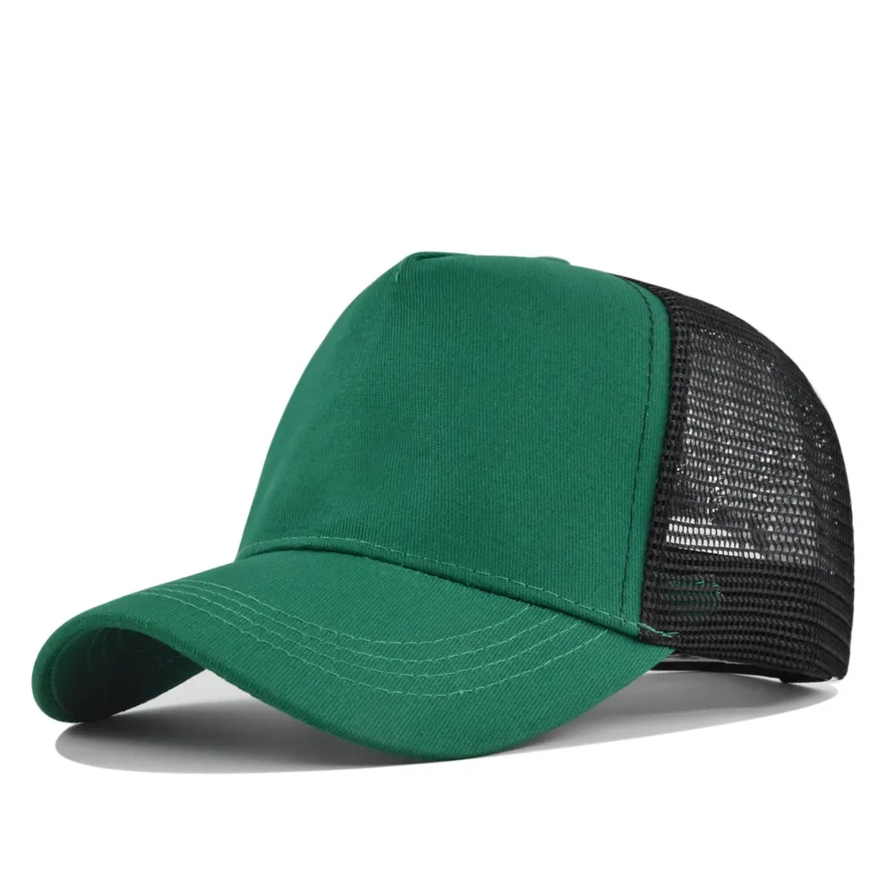 Hard Top 5 Panel Mesh Trucker Cap 13