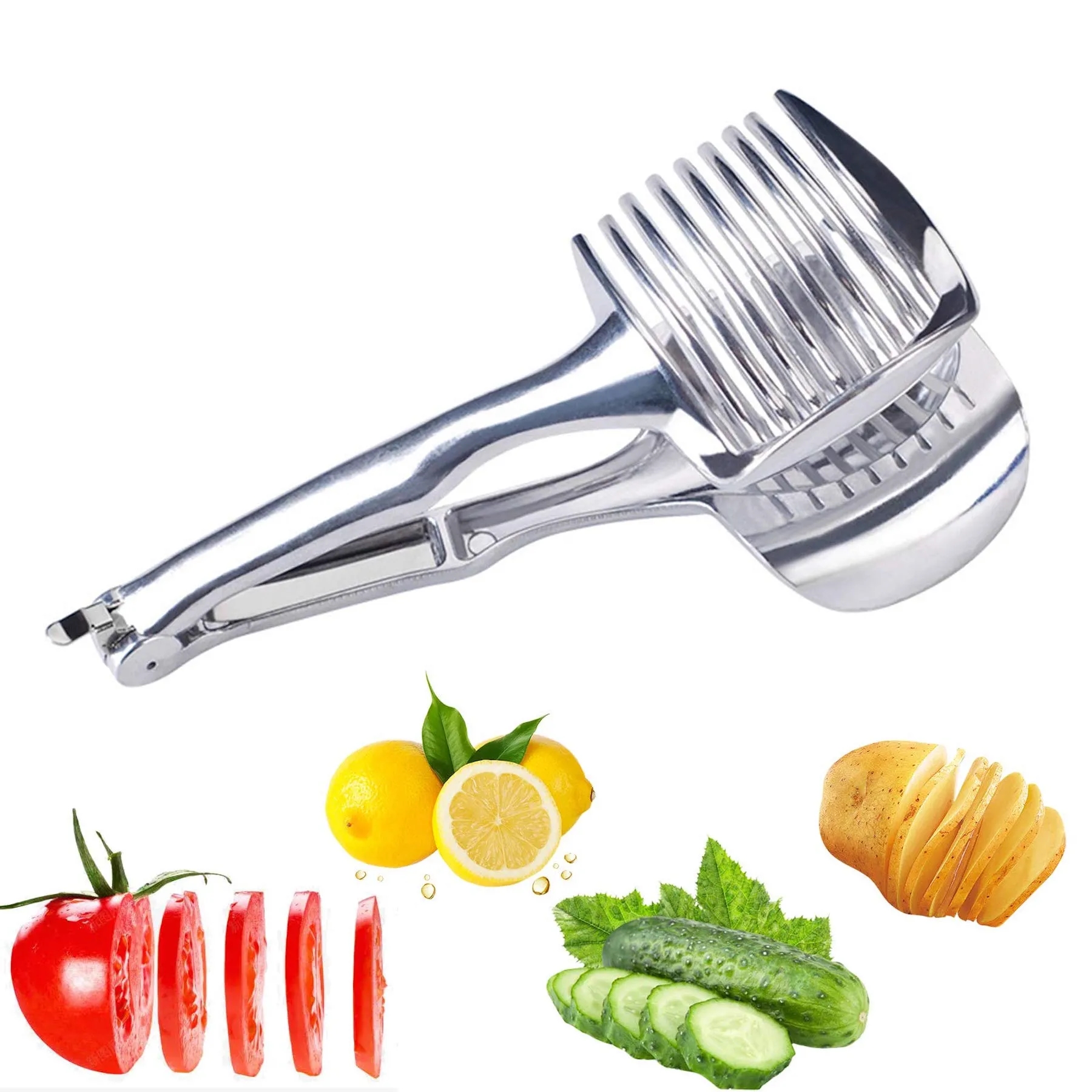 Handheld Lemon Tomato Circular Slicer 1