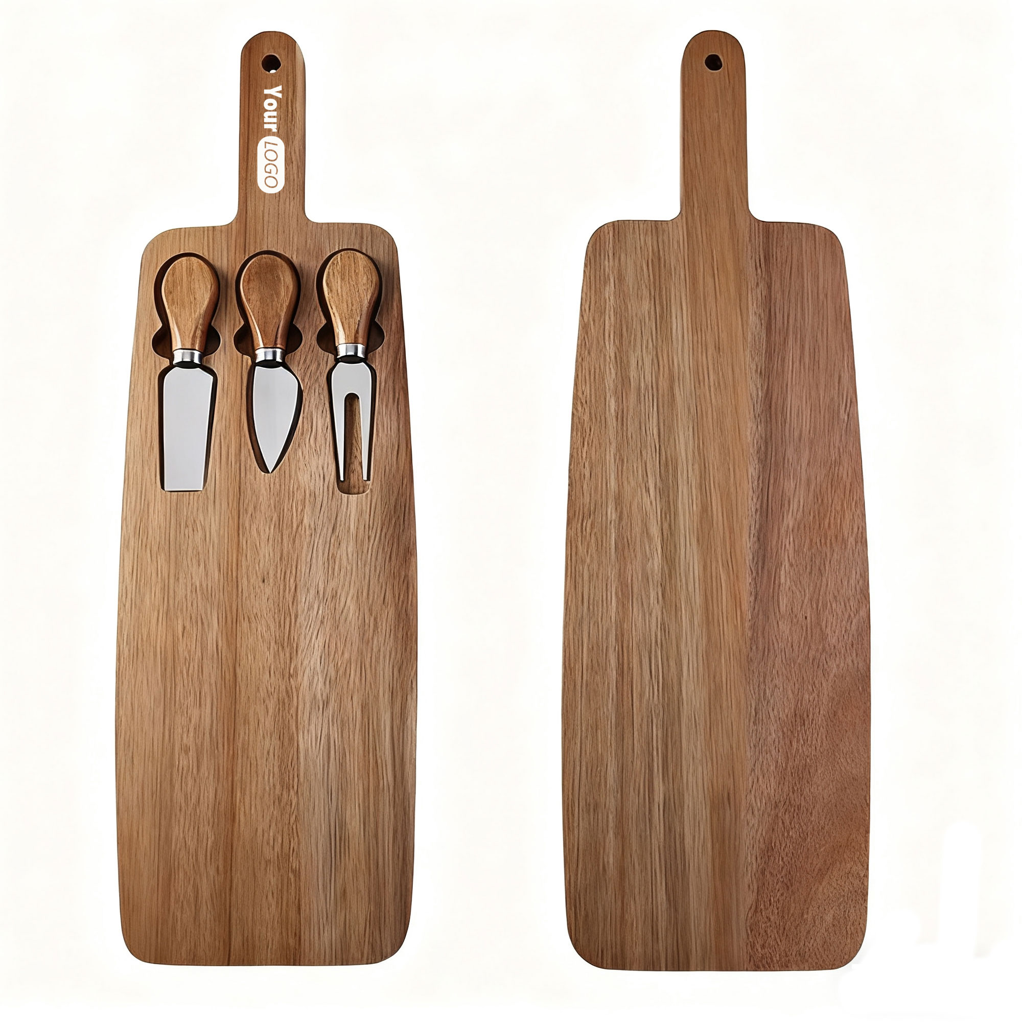 Cheese Board with 2 Knives and 1 Fork 4