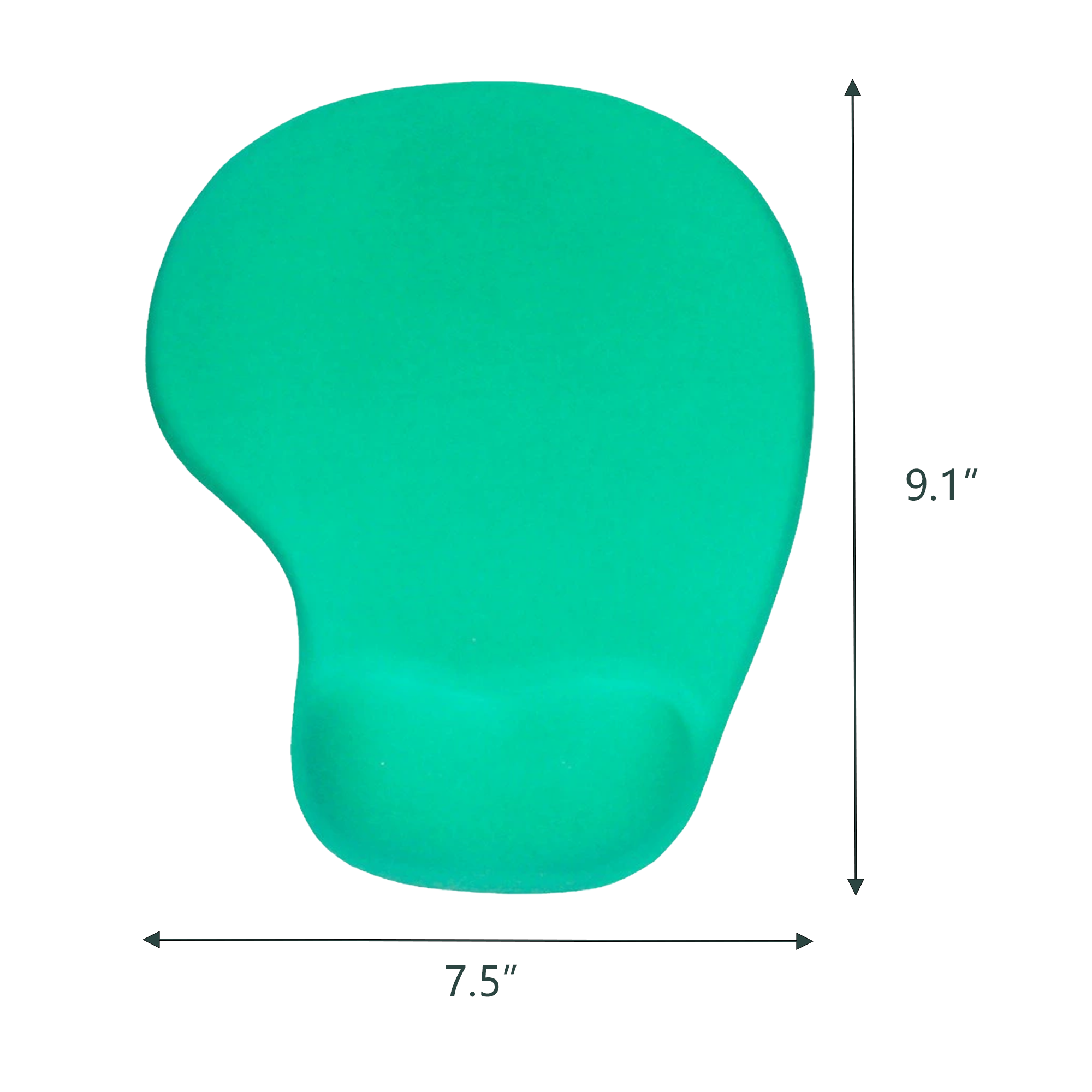 Silicone Non Slip Mouse Pad with Wrist Support 3