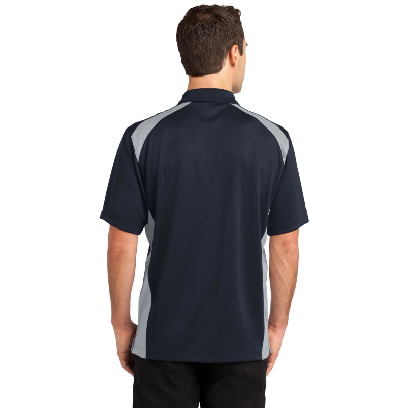 CornerStone Select Snag-Proof Two Way Colorblock Pocket Polo. 35