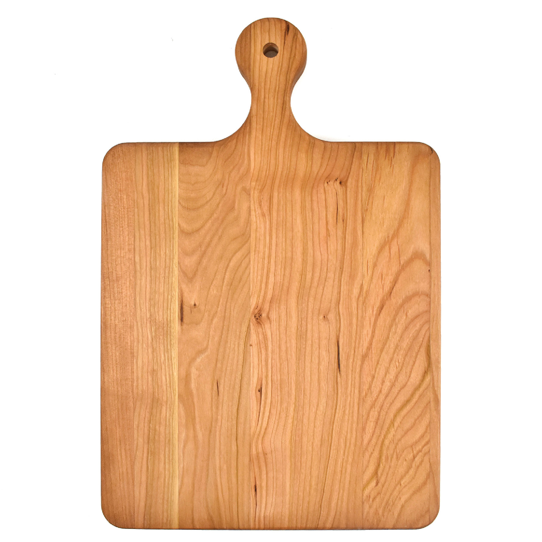 10 1/2" x 16" Cherry Paddle Cutting Board 4