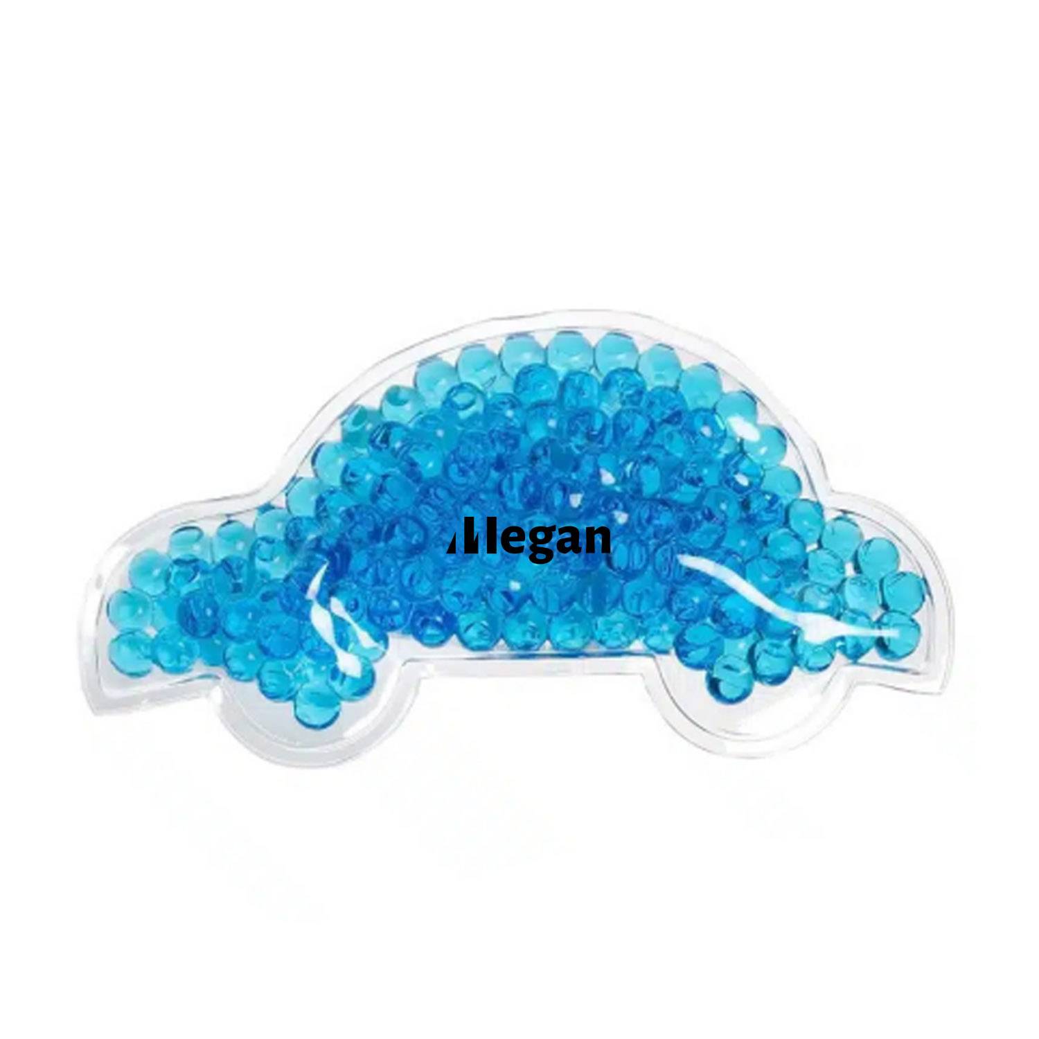PVC Car Shaped reusable Blue Gel Bead Cold And Hot Bag 2
