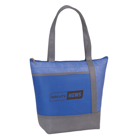 Chrome Non-Woven 9 Can Lunch Cooler 14
