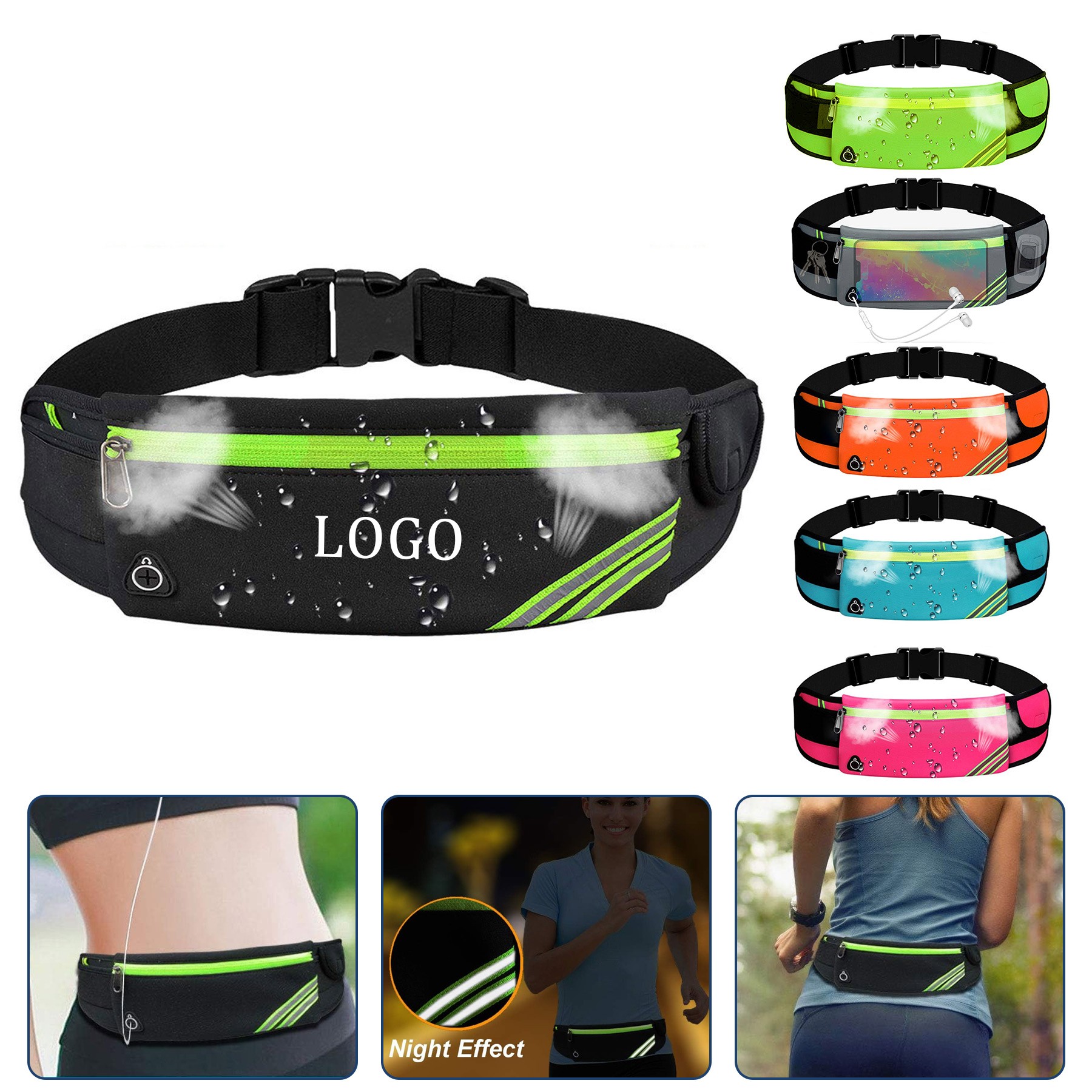 Running Belt Waist Pack Bag