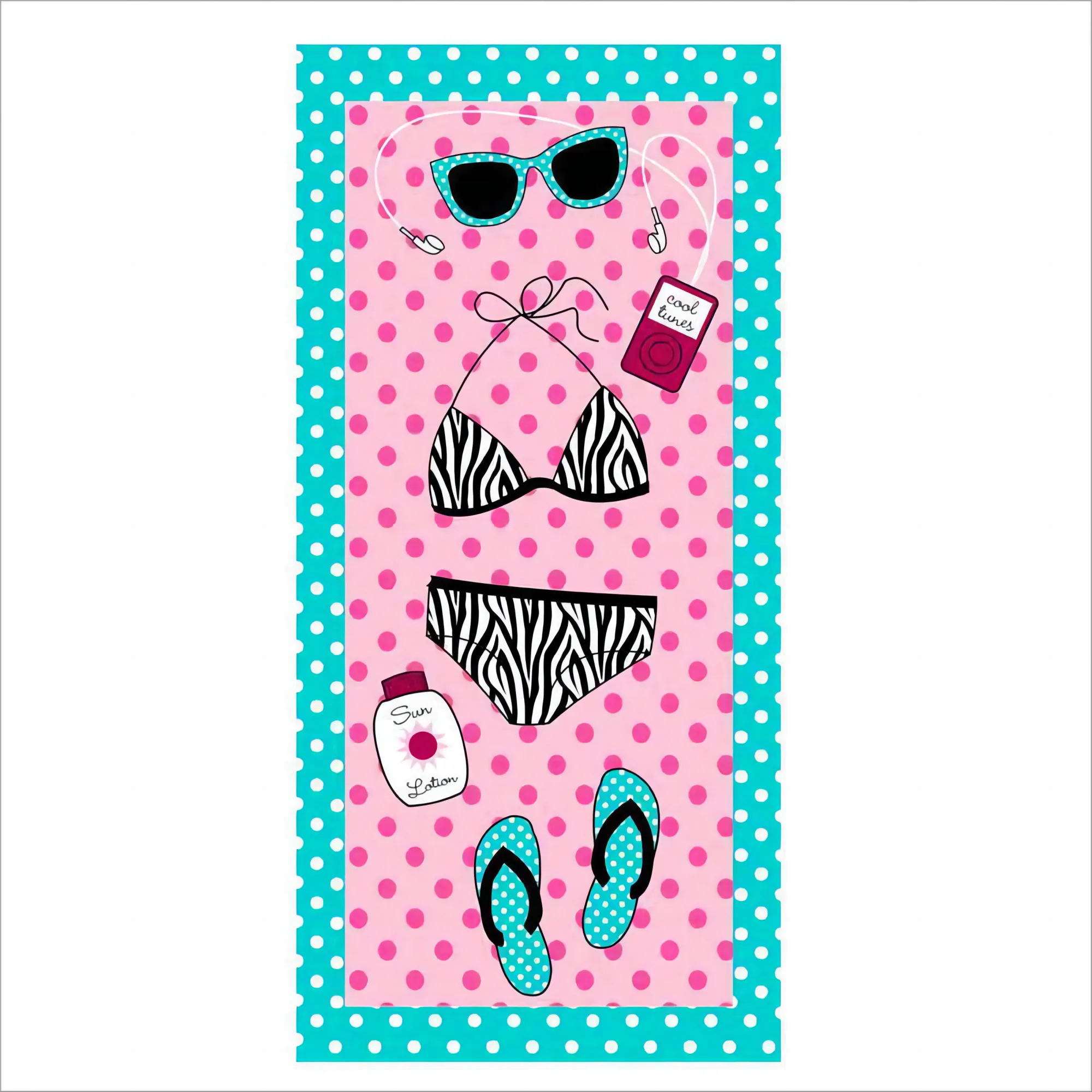 Summer Superfiber Beach Towel 5
