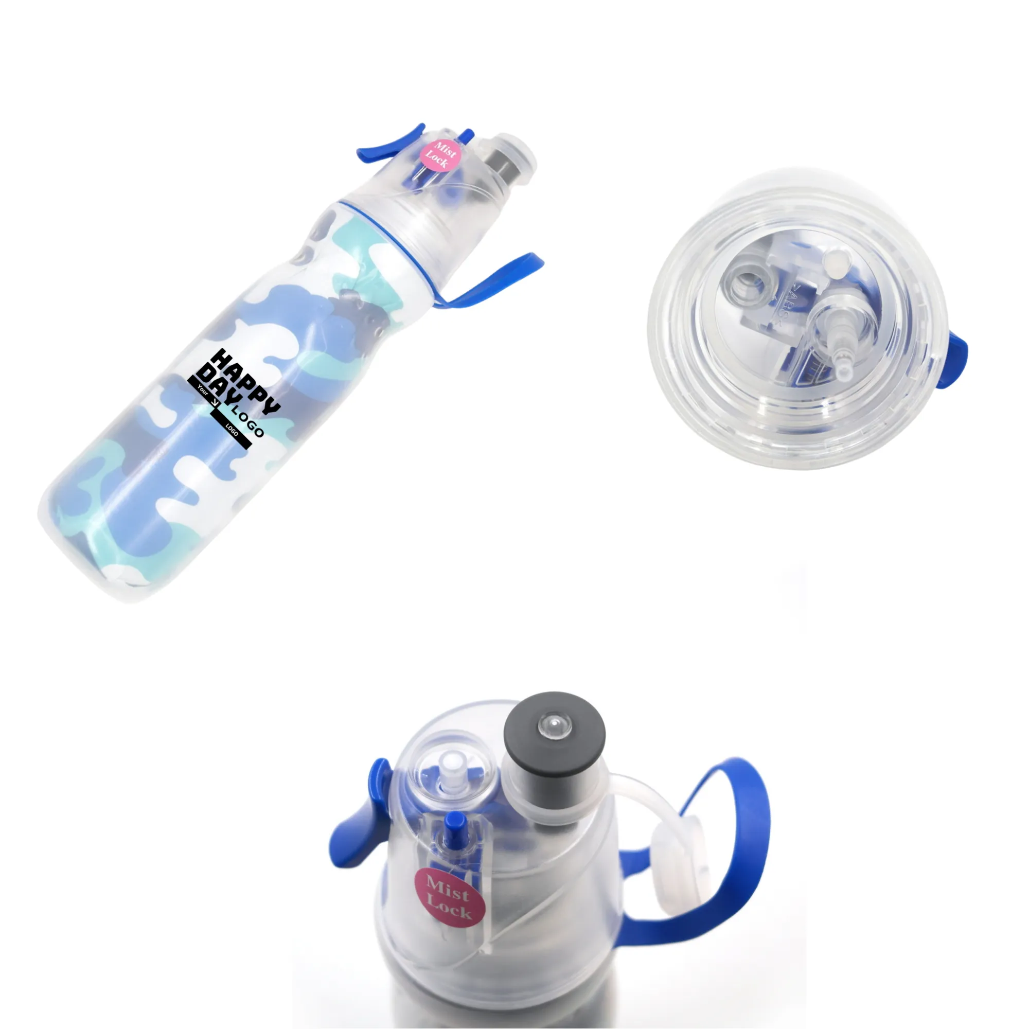 Spray Cooling and Cold Preservation Sports Water Cup 7