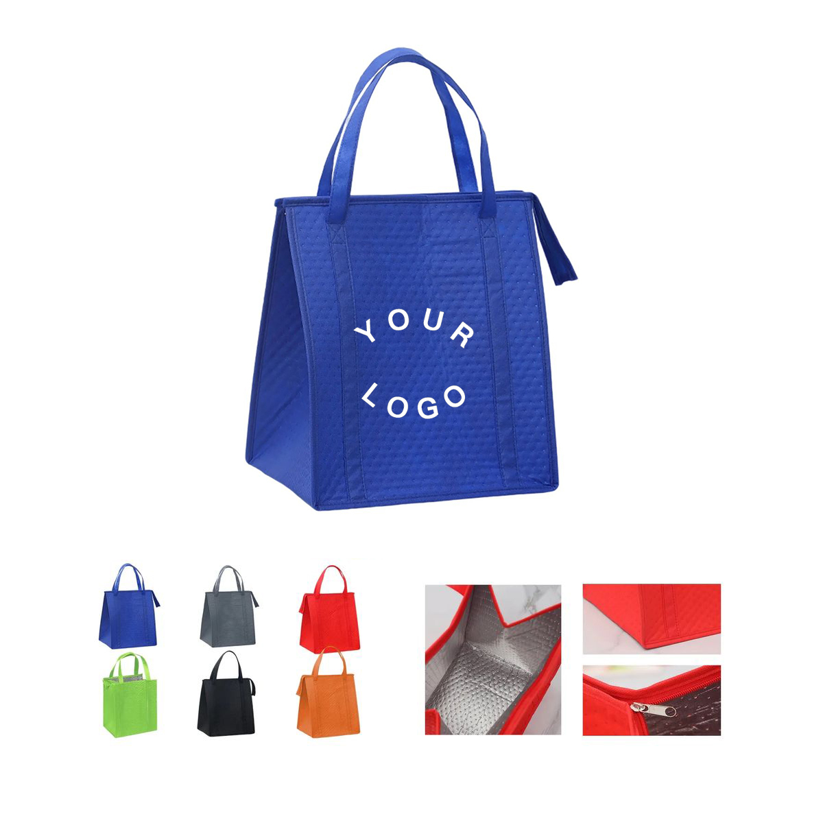 Durable Polypropylene Grocery Tote with Reinforced Straps 1