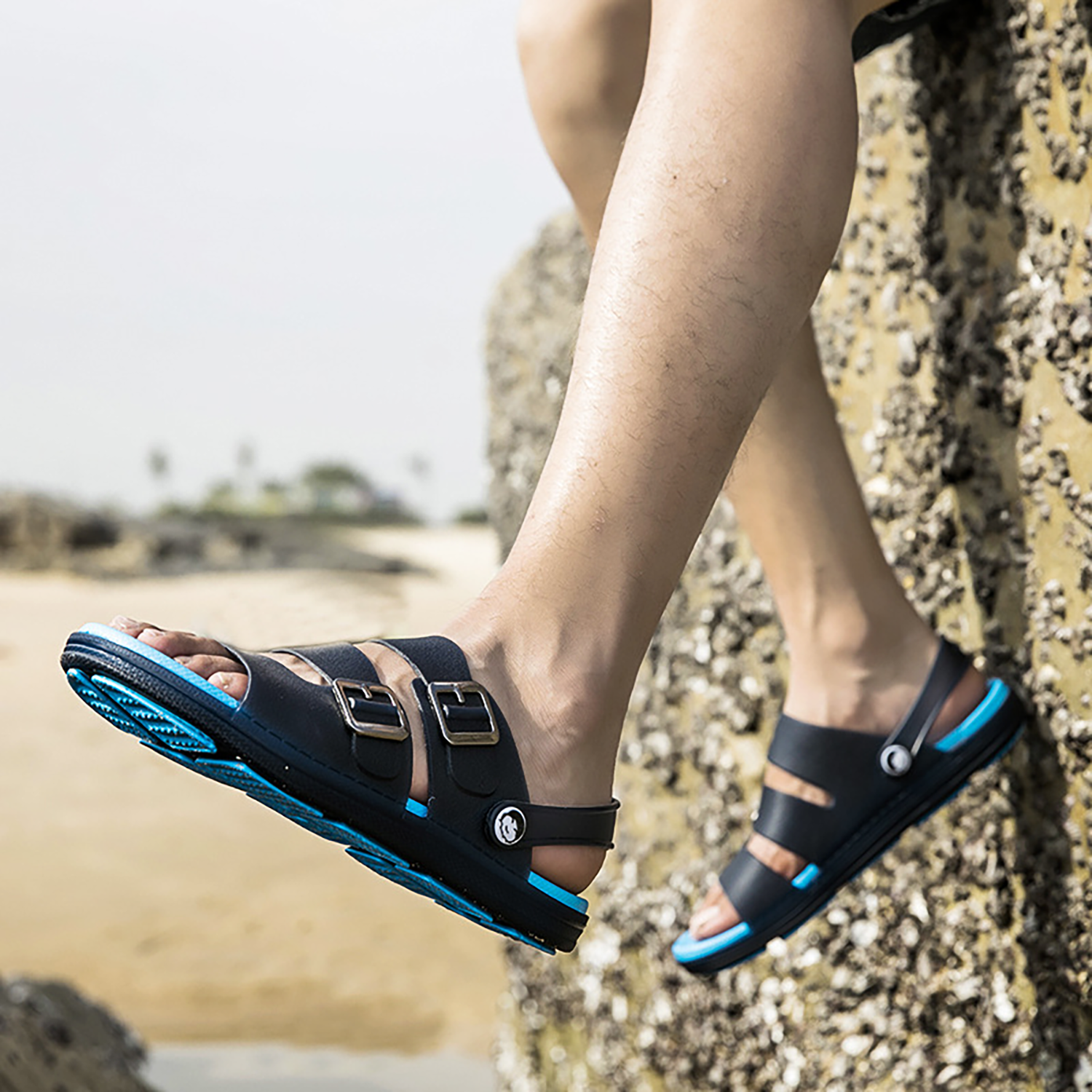 Outdoor Dual-Use Men's Sandals for Beach and Casual Wear 11