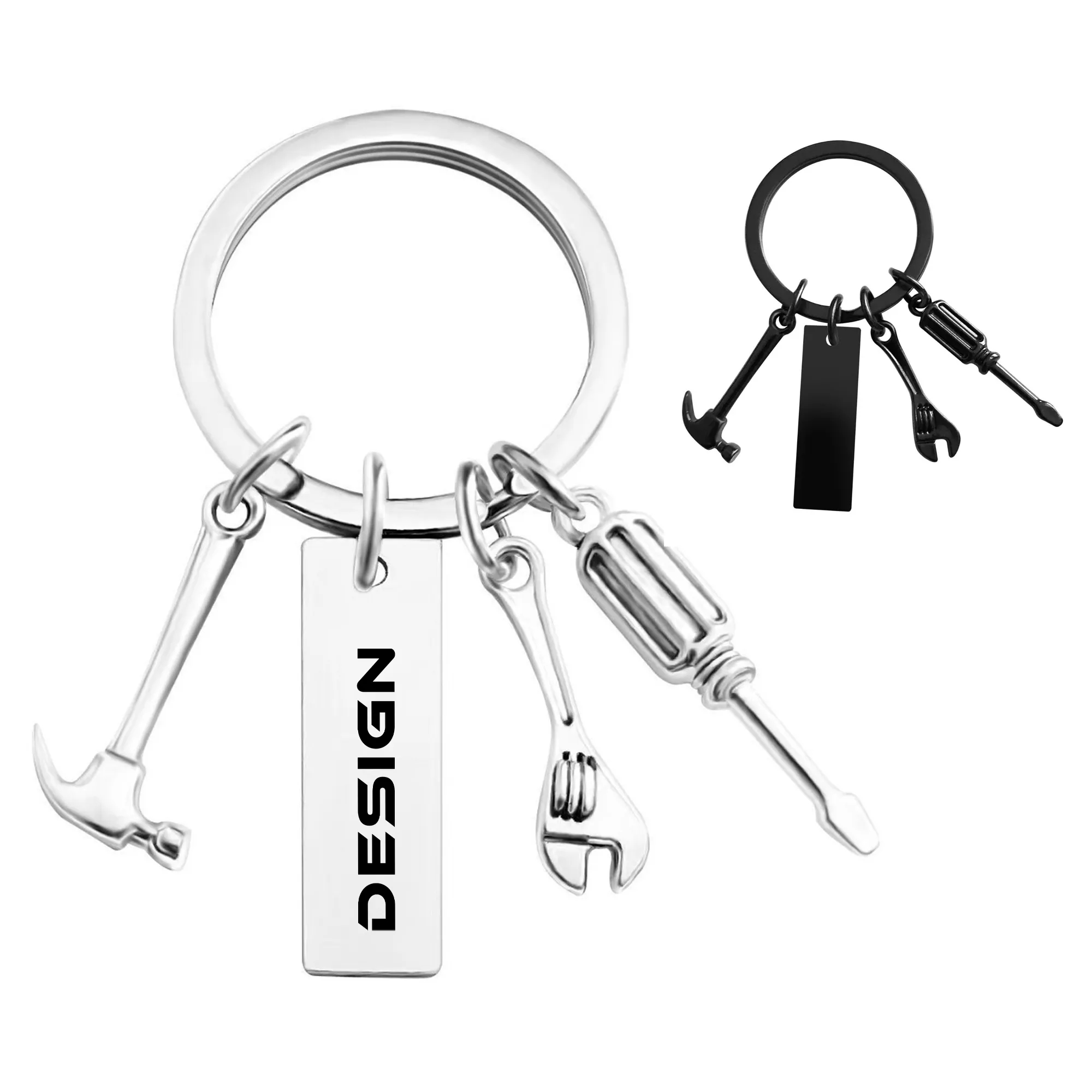 Custom Stainless Steel Keychain 1
