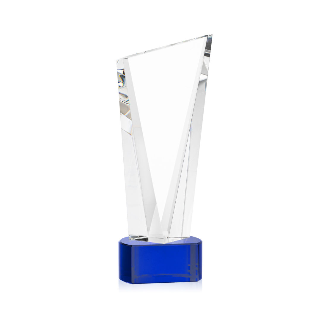 Plymouth VividPrint™ Award on Paragon Base - Blue 9