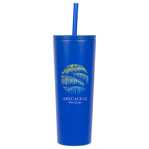 Bradford 24 oz Vacuum Insulated Stainless Steel Tumbler with Straw 4