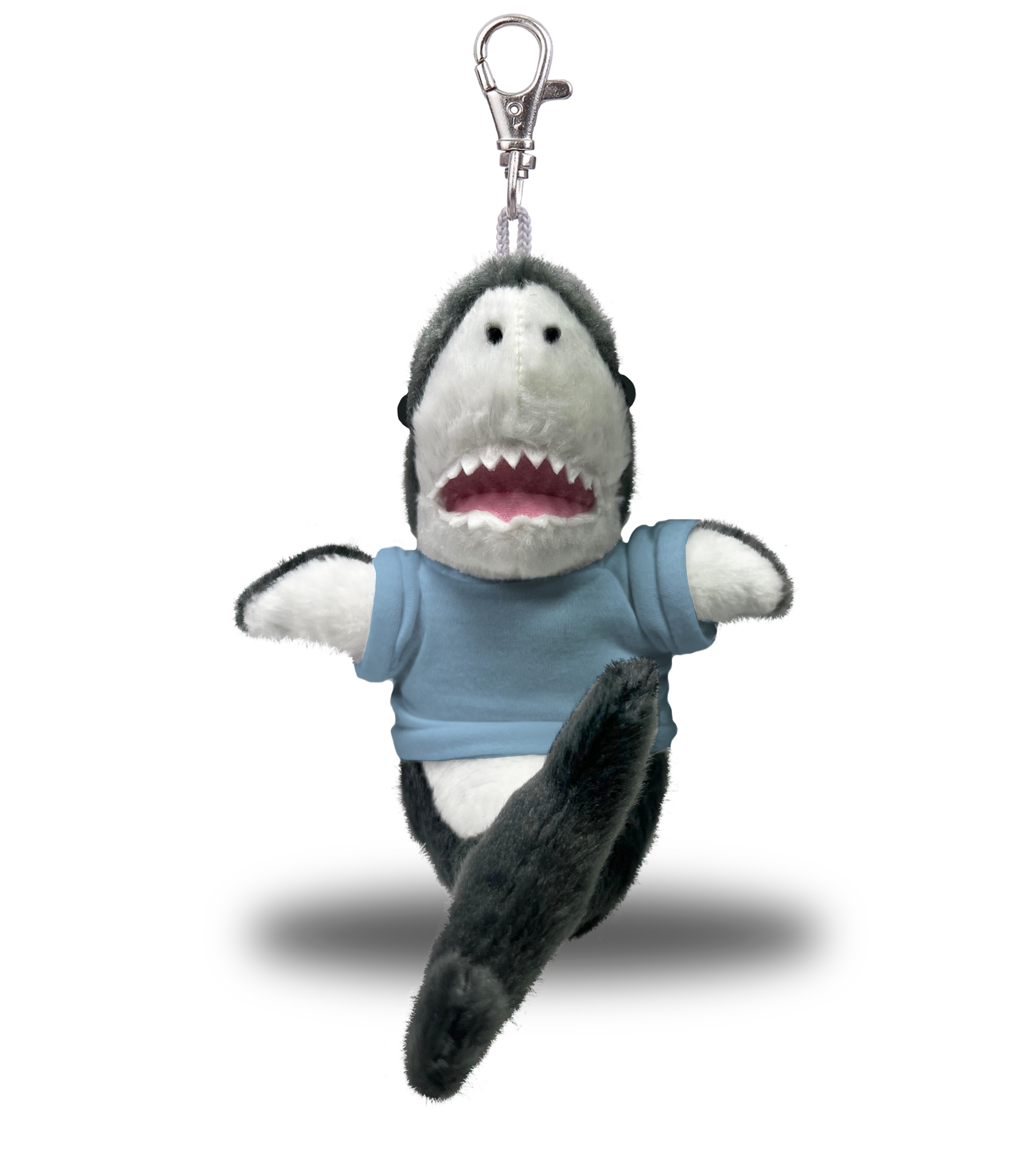 Great White Shark 4" Keychain w/ T-Shirt