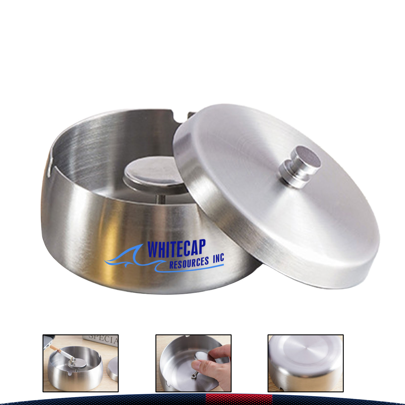 Airtight Ashtray with Lid 1
