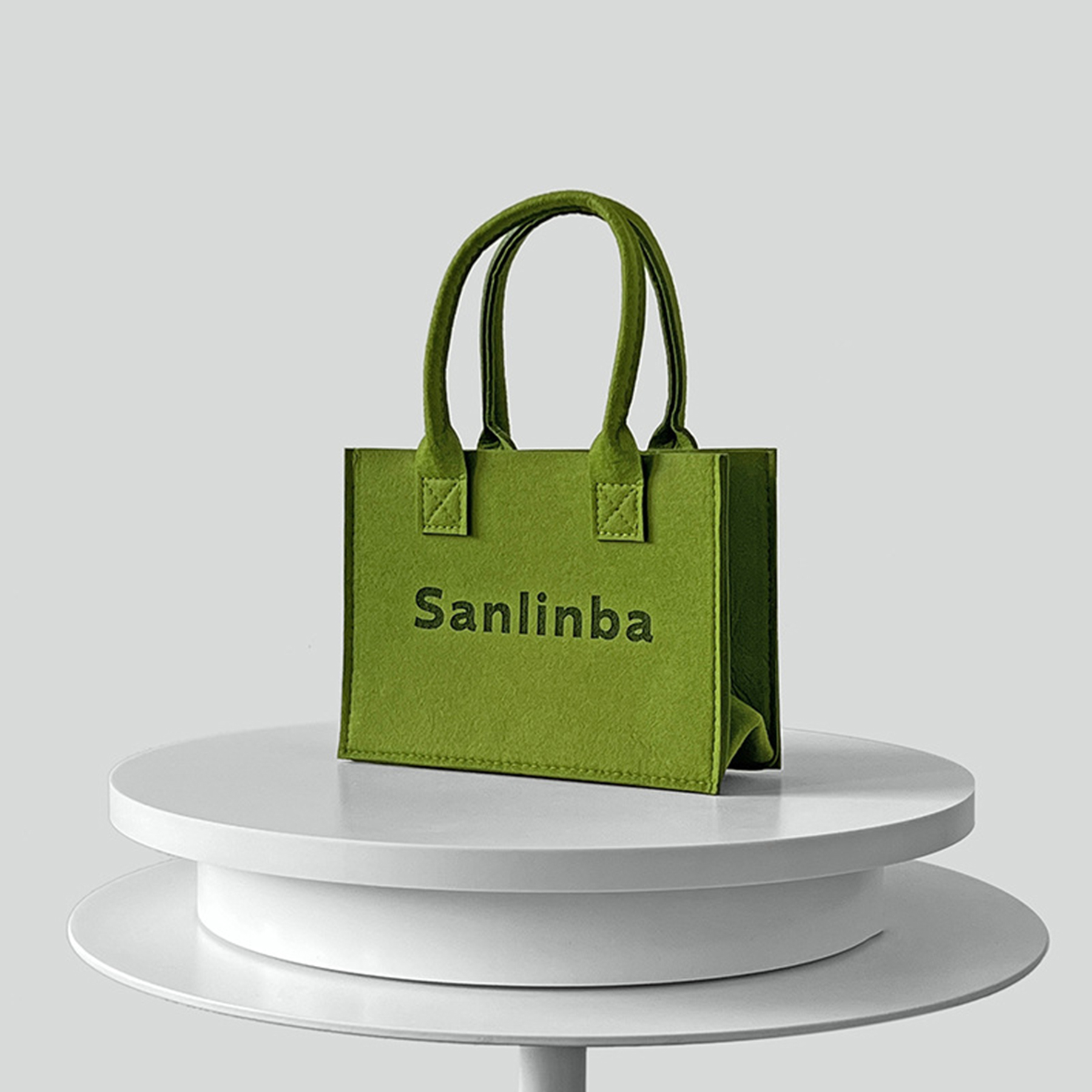 Felt Laptop Tote Bag 3