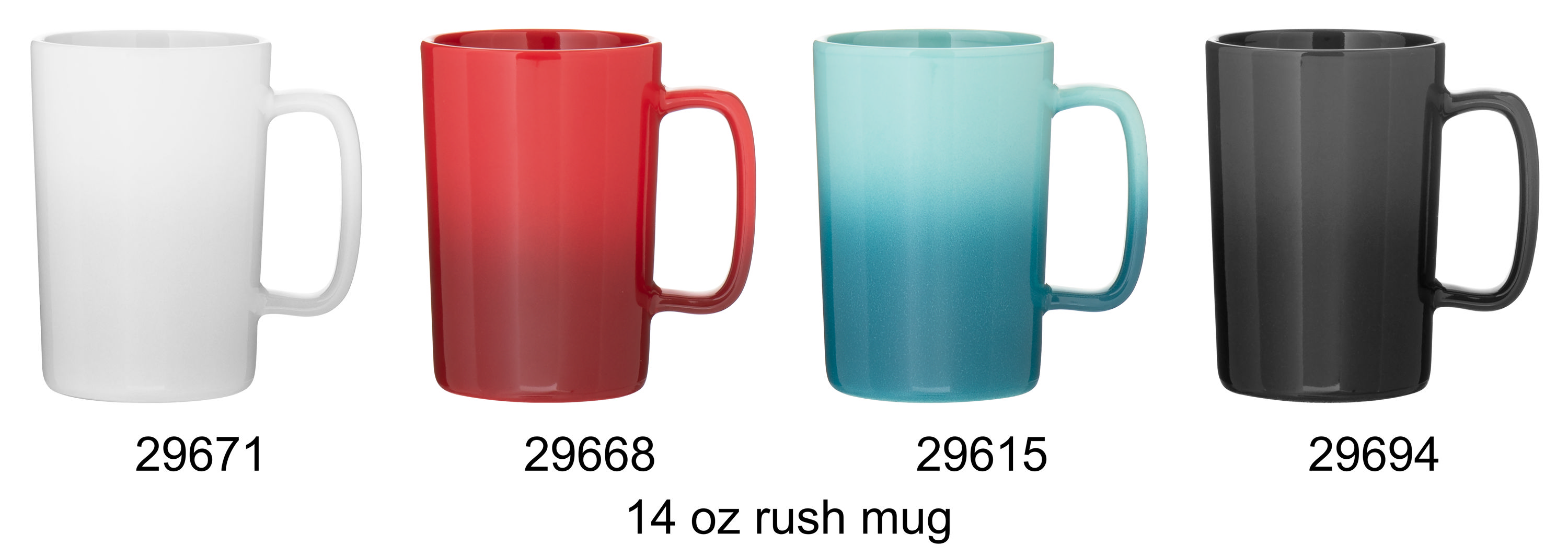 14 oz rush mug