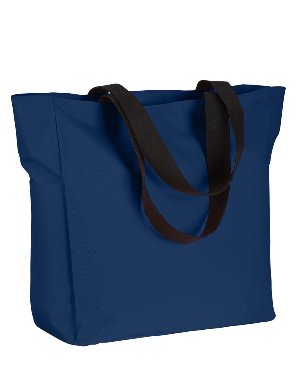 Polyester Zip Tote - BE080, custom tote bag with logo imprint 6