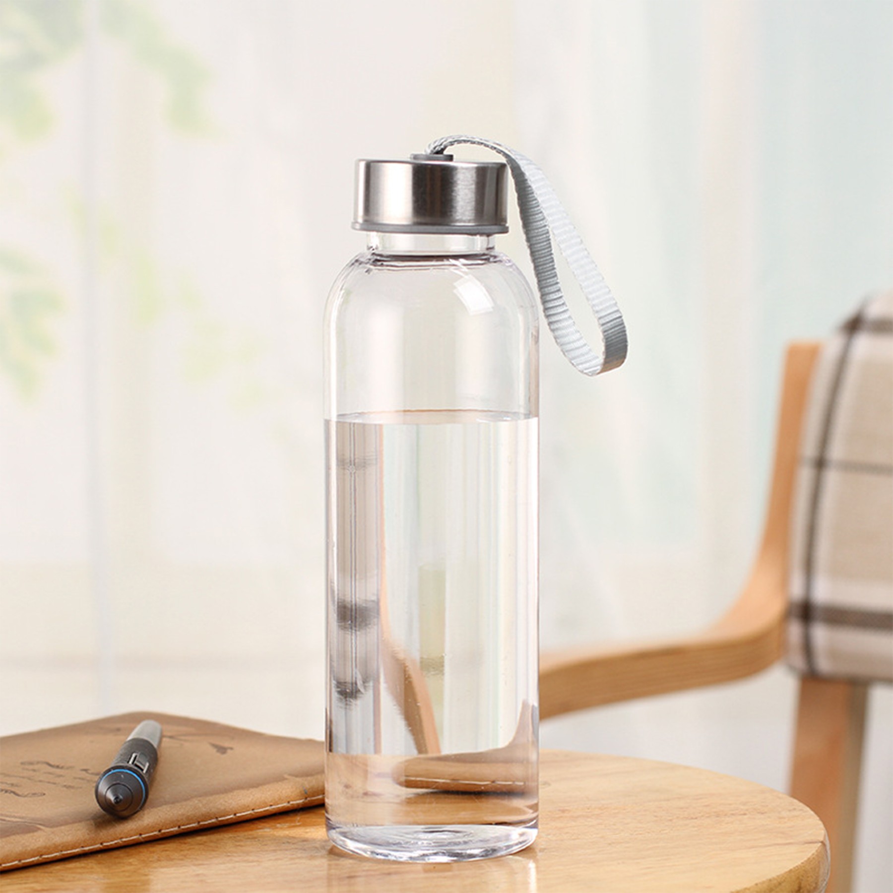 500Ml Transparent Plastic Glass Cup 3