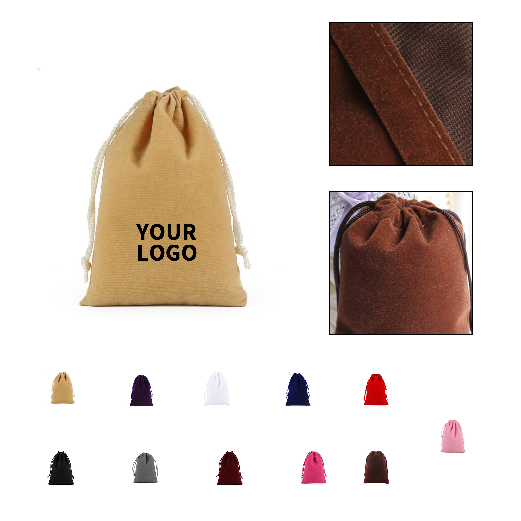 Microfiber Drawstring Eyewear Protection Pouch 4