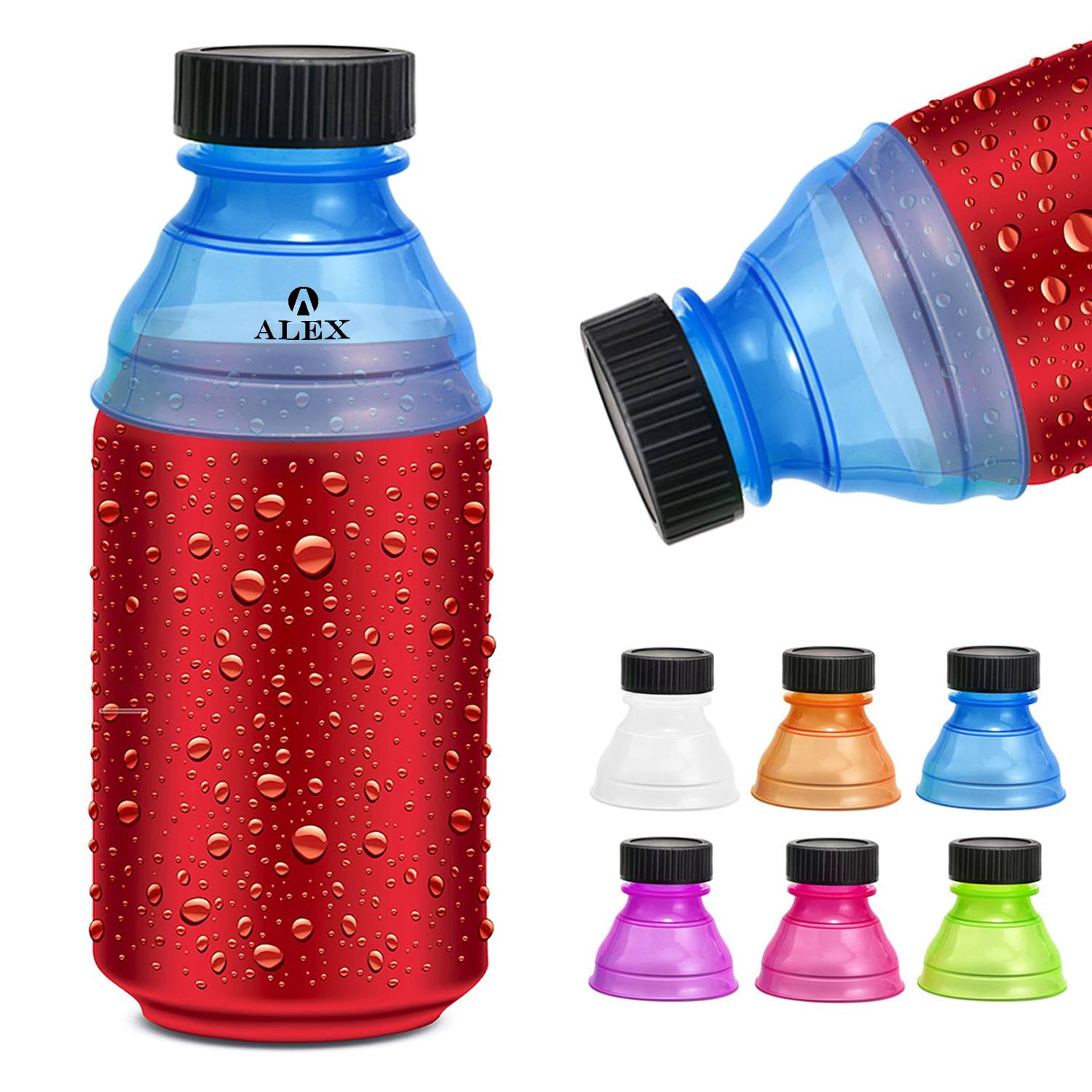 Reusable Plastic Cola Beer Lid 4