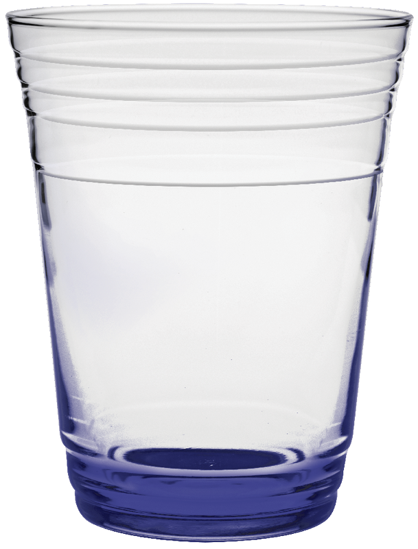 16 oz. Glass Fill Up Cup - Deep Etched 14