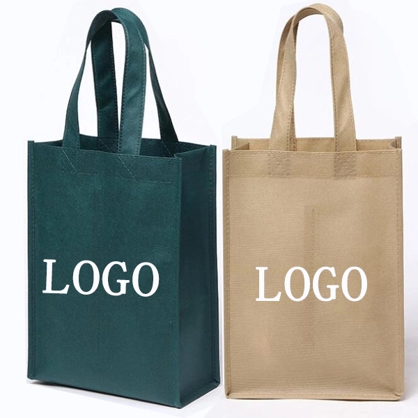 Non-Woven Double Bottle Wine Totes 1