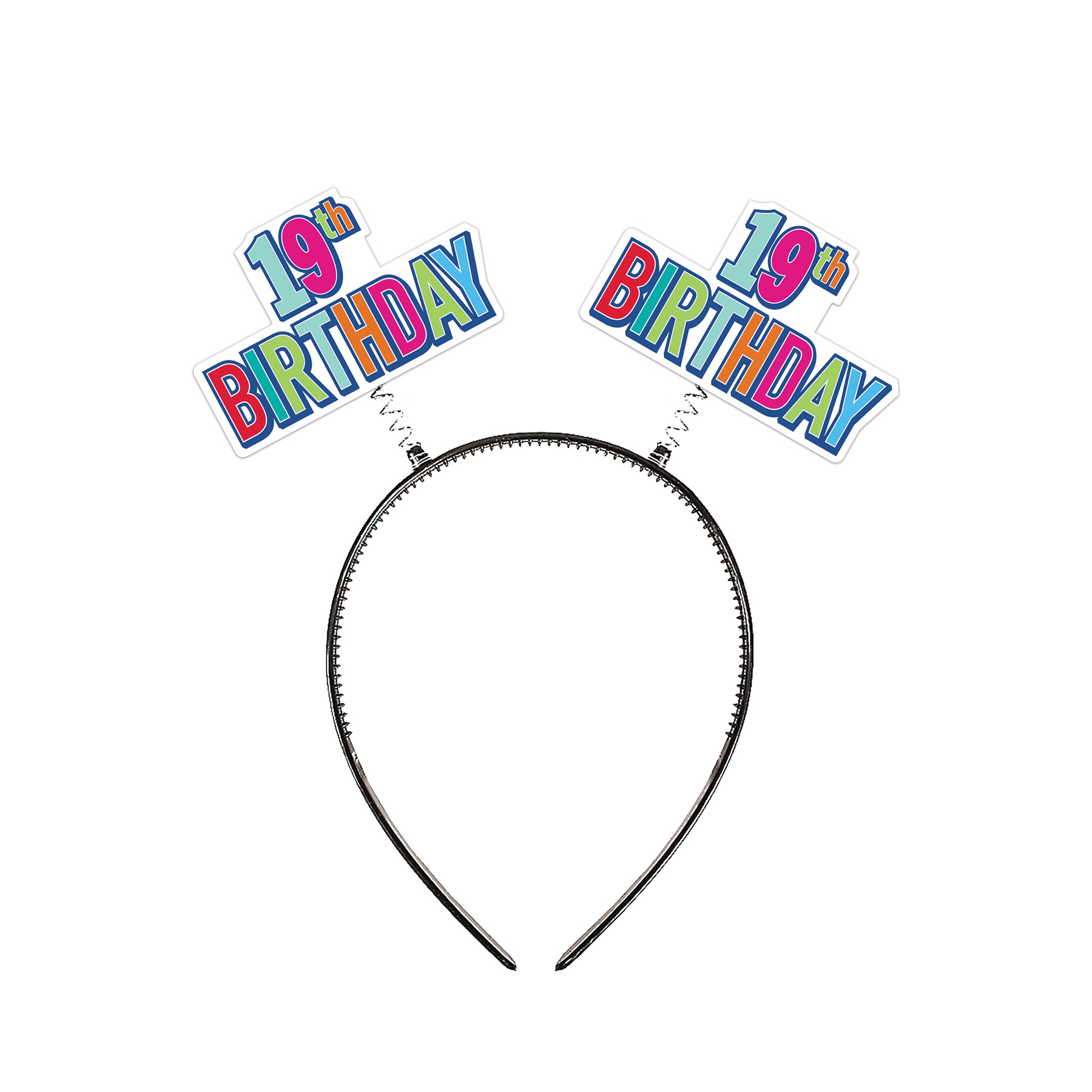 "19th" Birthday Boppers