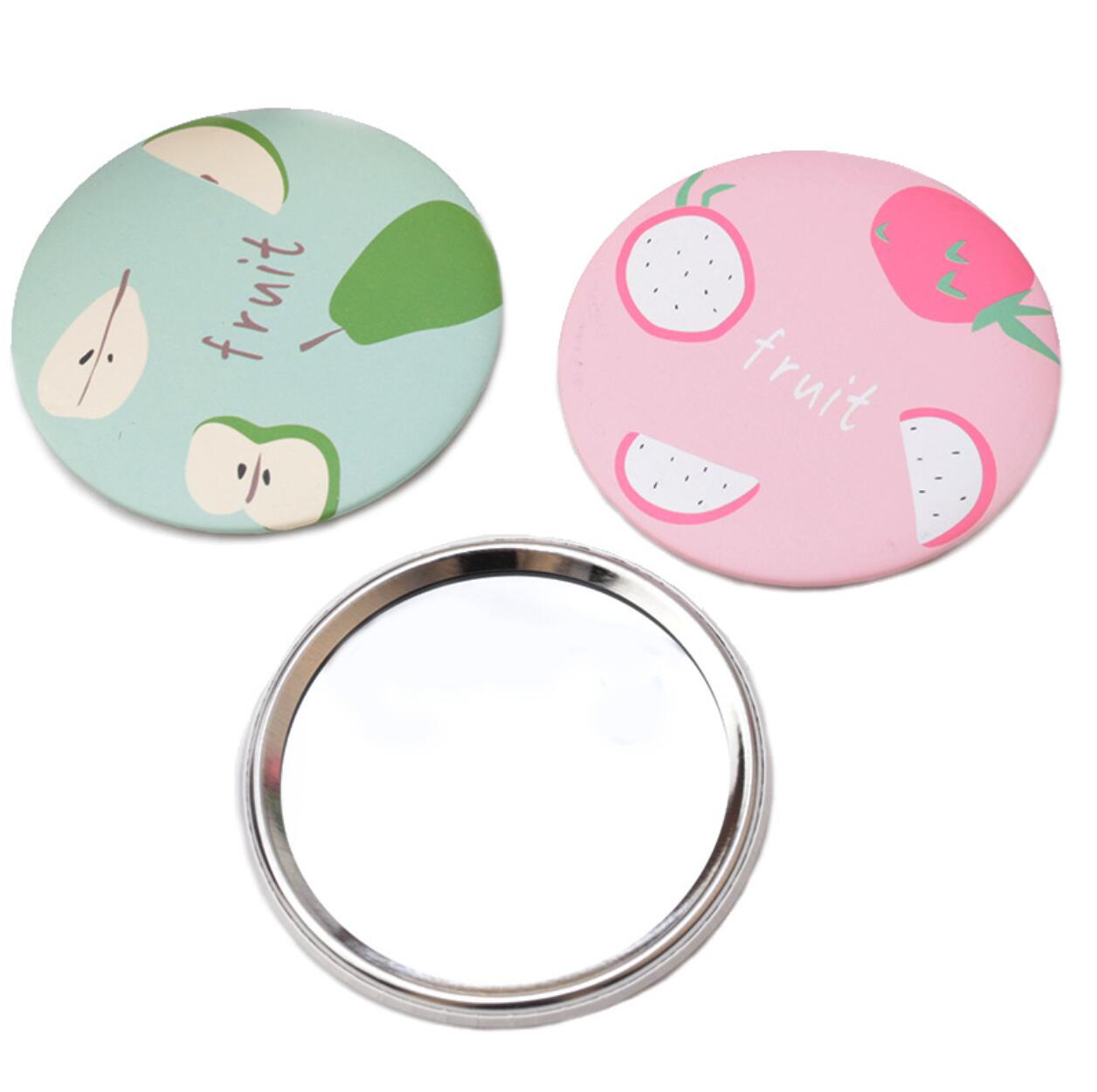 Round Tin Mirror 2