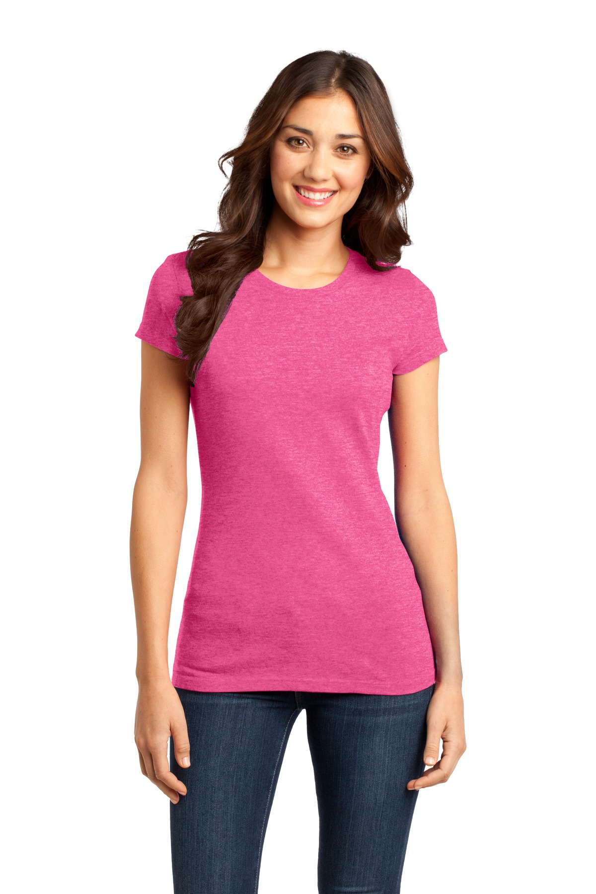 District Women's Fitted Very Important Tee . DT6001 200
