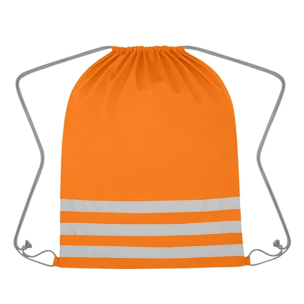 Reflective Safety Drawstring Bag 4