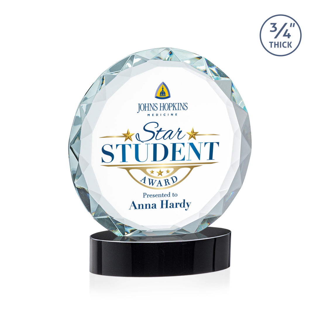 Centura VividPrint™ Award on Alberton Base - Black 12