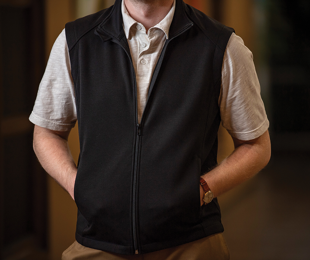 Men's Seaport Full Zip Performance Vest