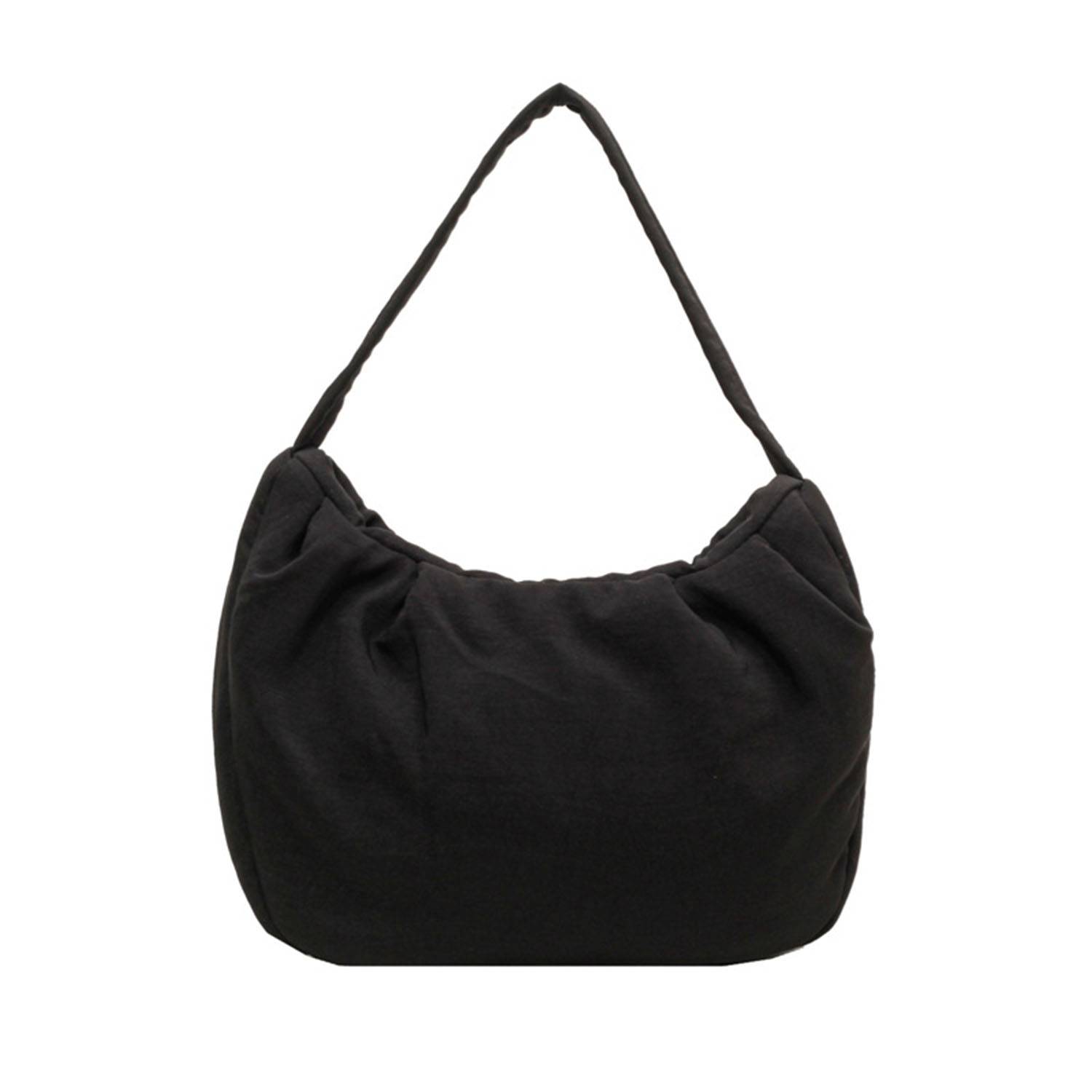 Nylon Wrinkle Candy Underarm Tote Bag 11