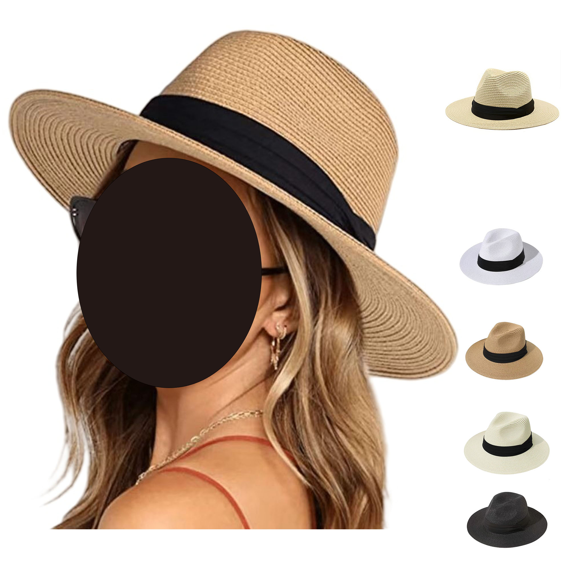 Wide Brim Panama Hat 2