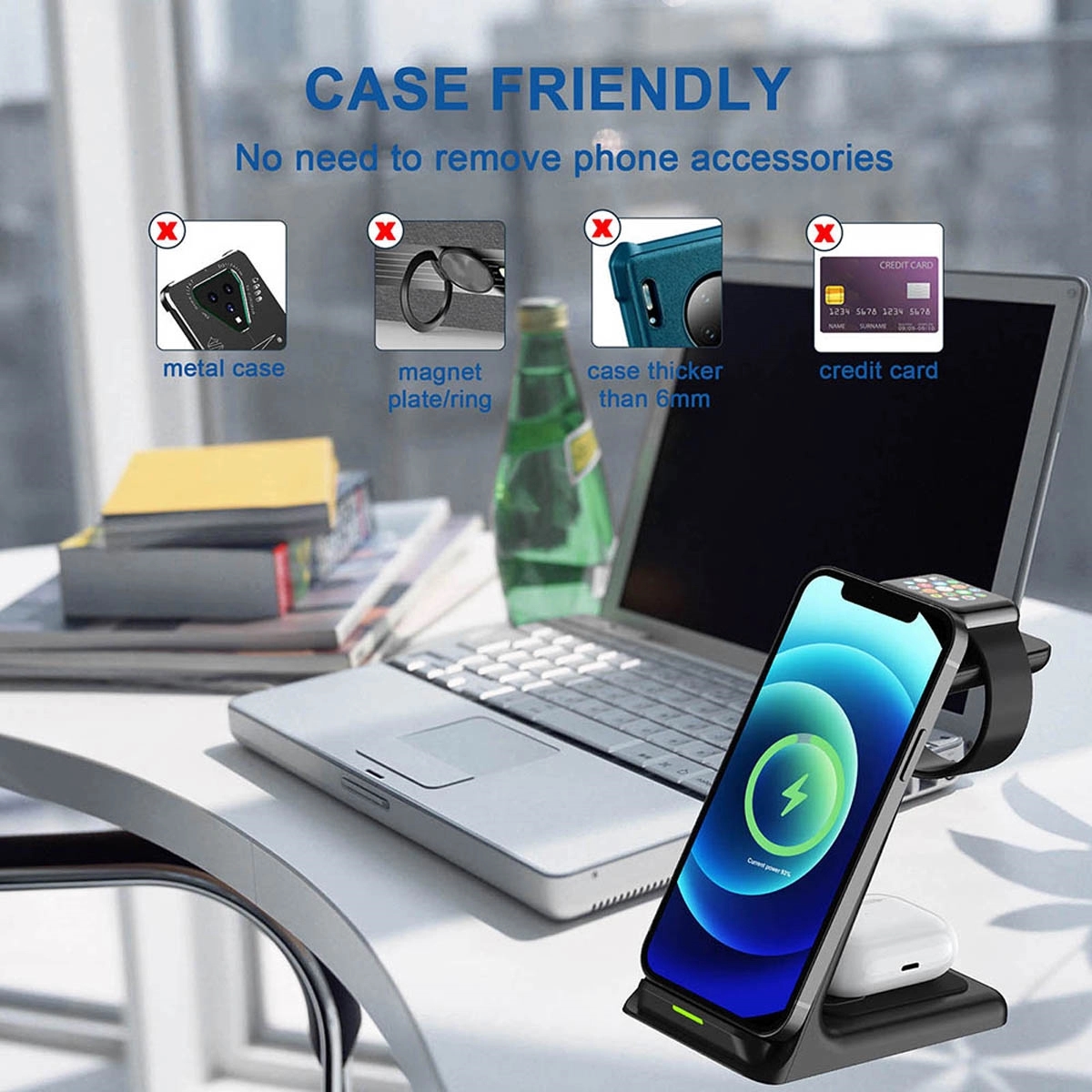 3 in 1 Wireless Charging Stand 6