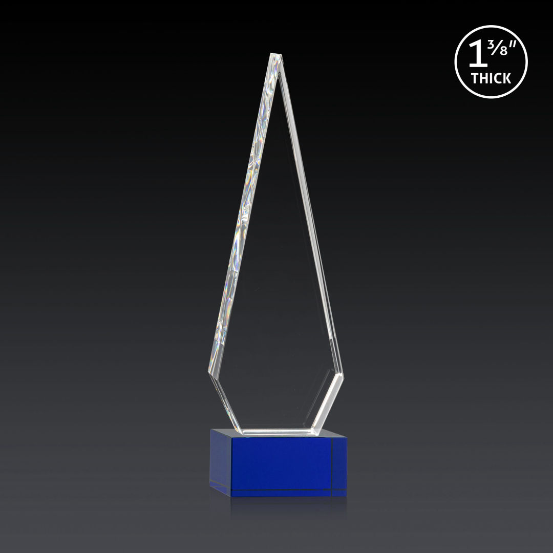 Springfield 3D Award on Hancock Base - Blue 6